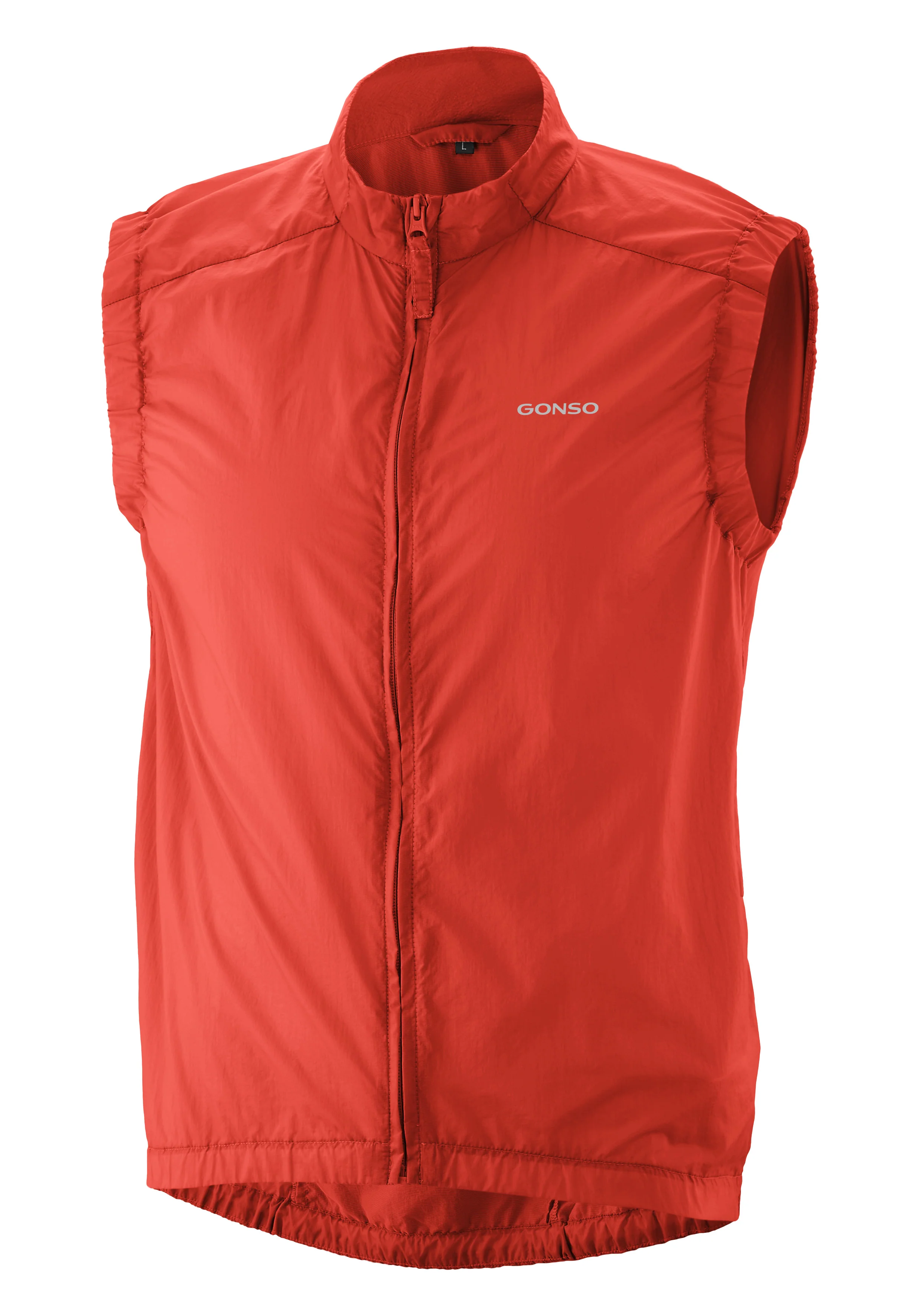 Gonso Adventure Vest Wind Herren paprika flame - Image 3