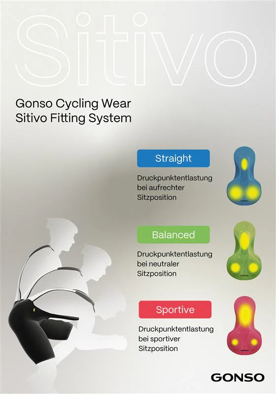 Gonso SITIVO Green Tight Damen Black/Bright Green - Image 4