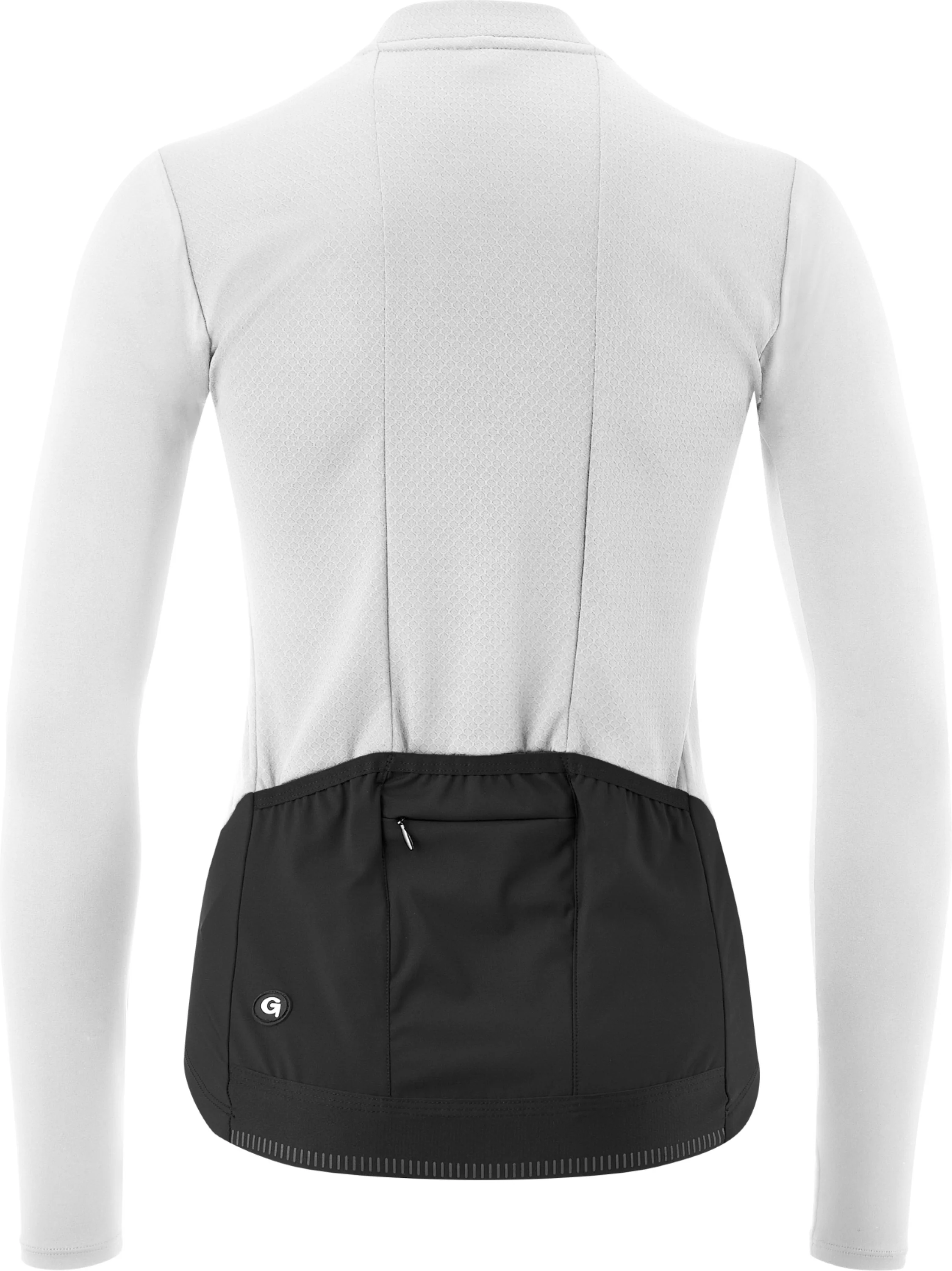 Gonso SITIVO TRIKOT LONGSLEEVE - Damen-Radtrikot-1/1-FZ white / black - Image 3