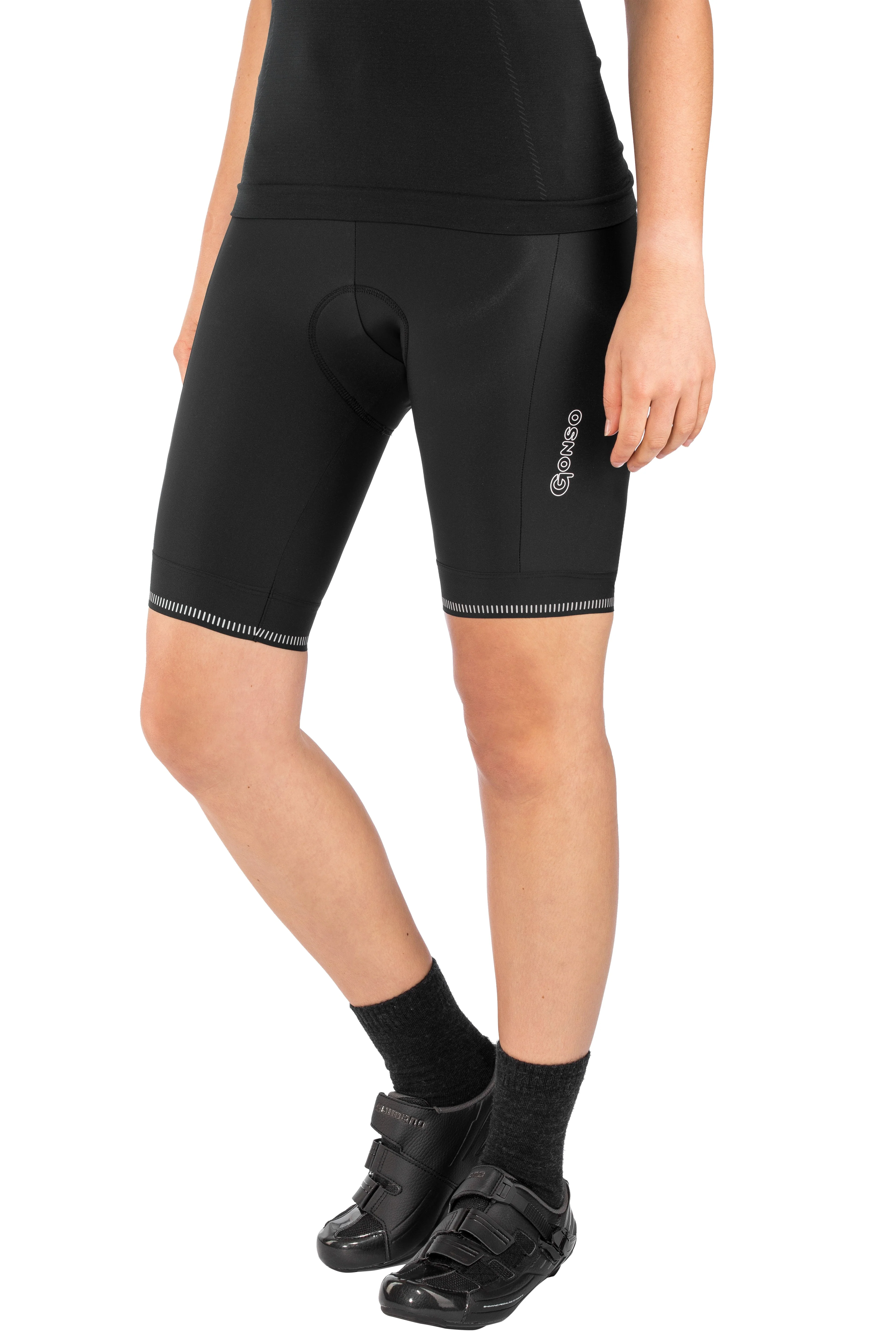 Gonso SITIVO Green W Shorts Damen black/bright green - Image 2