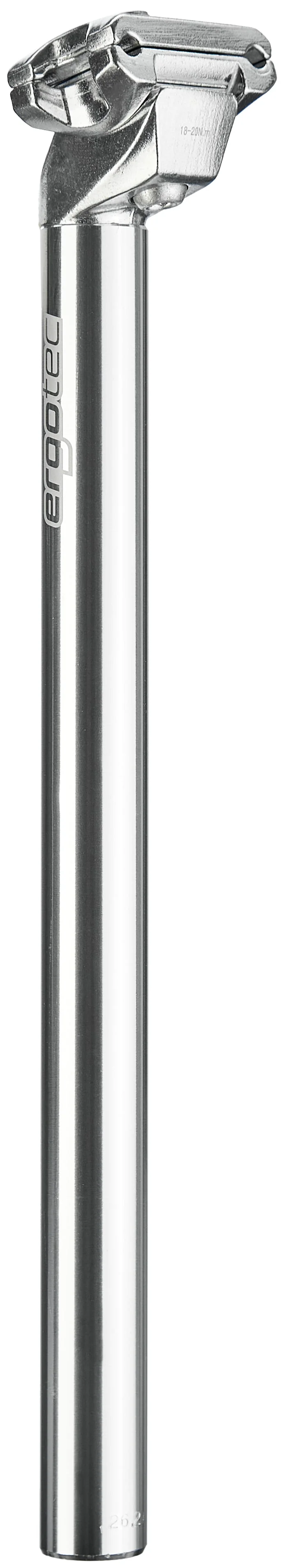 Ergotec CNC Patent-Sattelstütze Ø26,2mm silber - Image 2