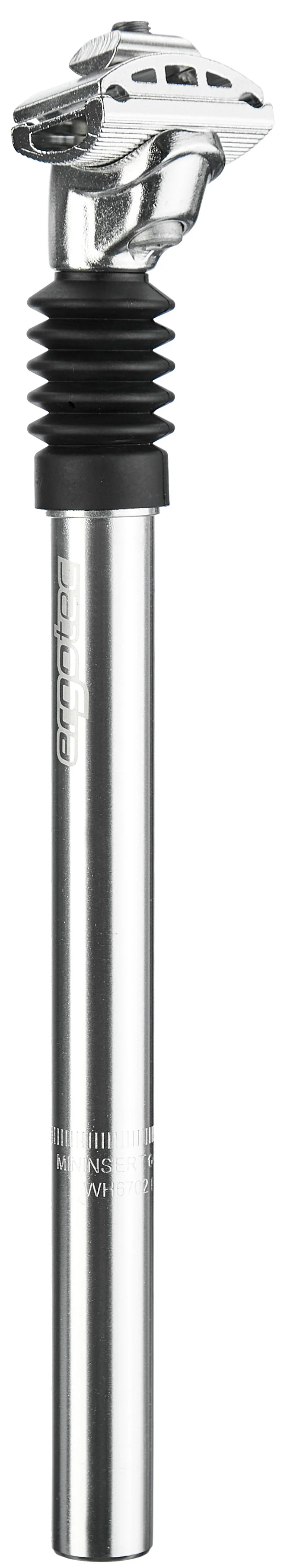 Ergotec SP-3.0 Patent Feder-Sattelstütze Ø25,4mm 40mm silber - Image 2