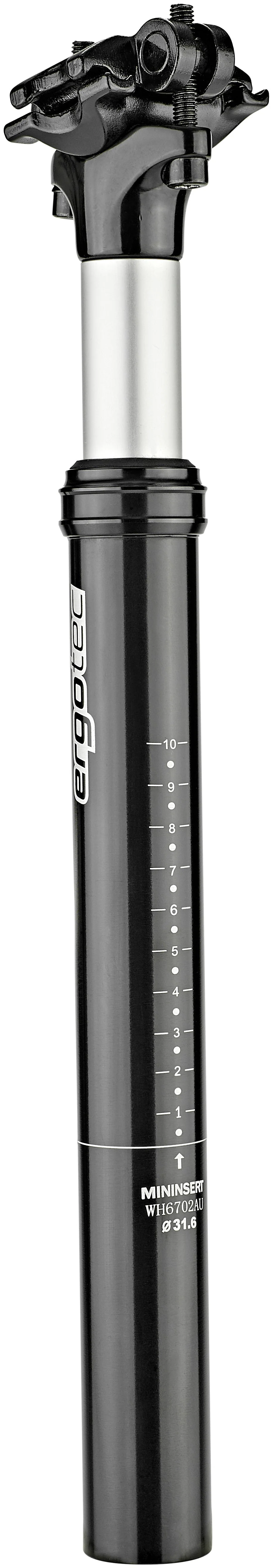 Humpert Ergotec SP-5.0 Patent Feder-Sattelstütze Ø31,6mm 45mm schwarz - Image 2