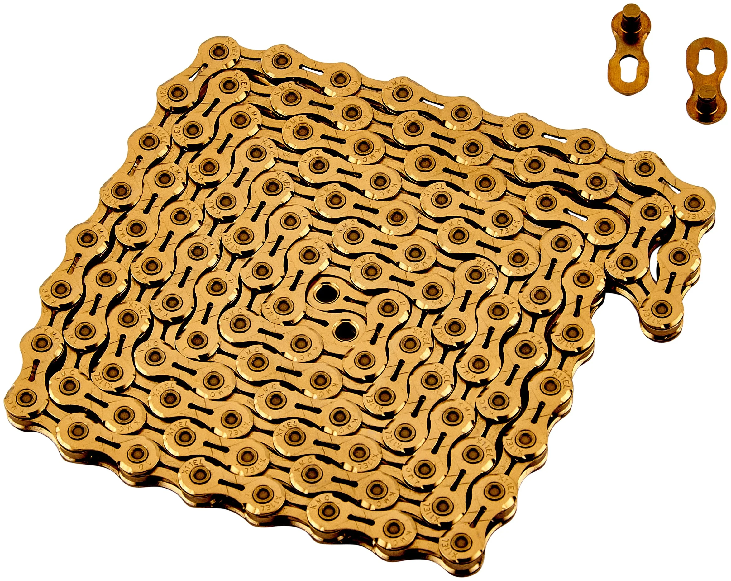 KMC X11EL Ti-N Kette 11-fach gold - Image 2