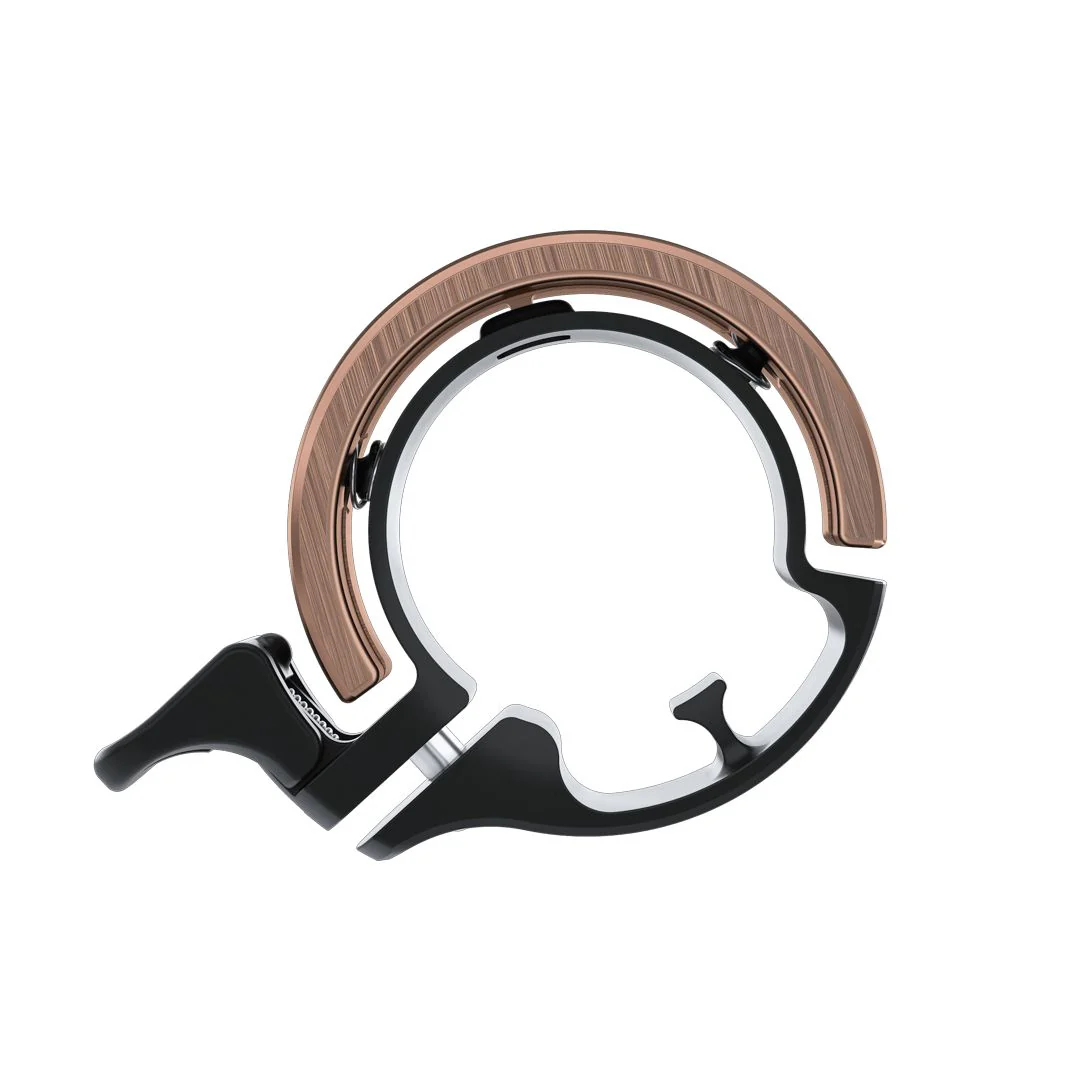 Knog Oi Classic Large Fahrradklingel 23,8 - 31,8mm  copper - Image 4