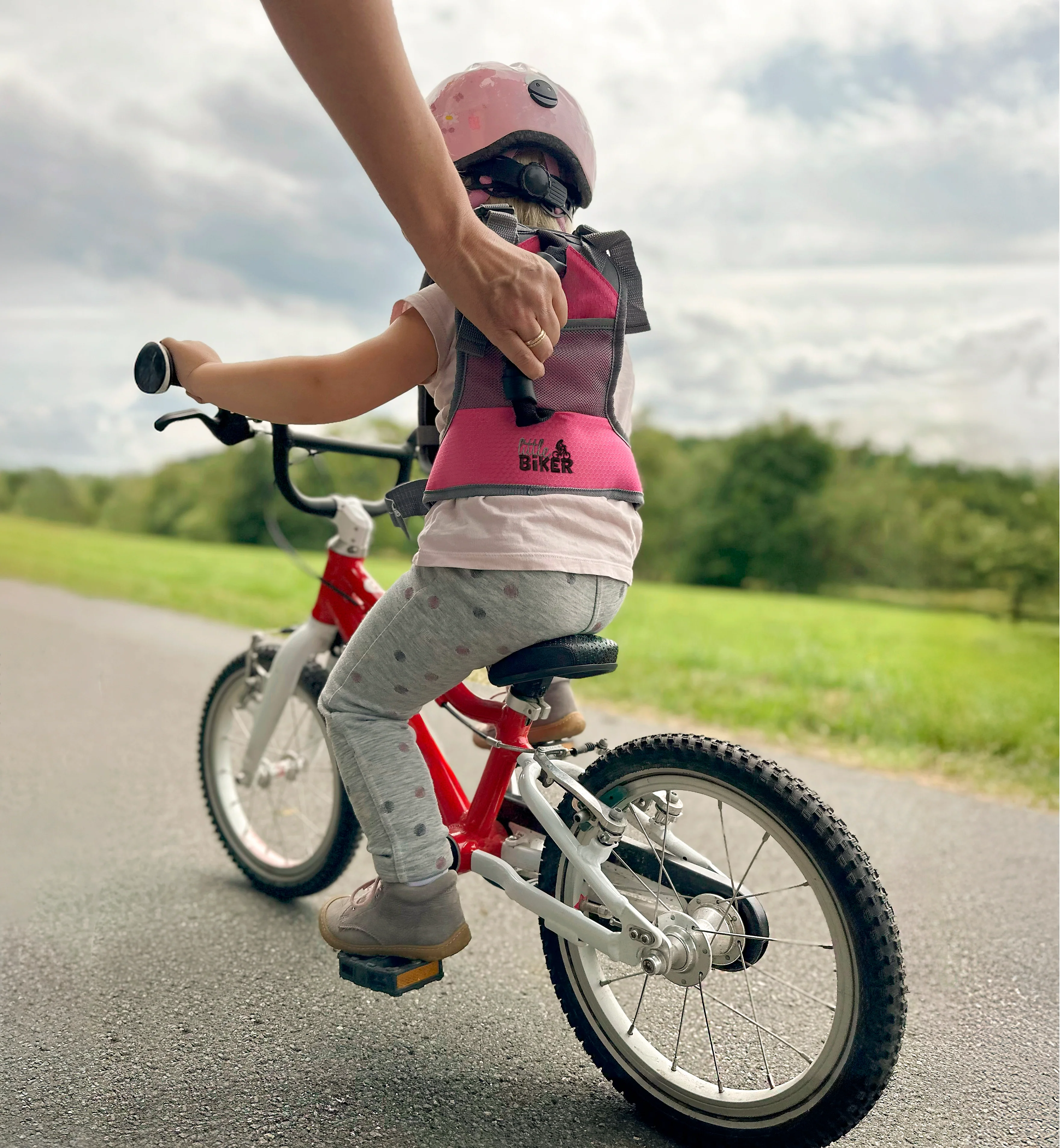 little Biker Fahrradlernweste Pinky - Image 2