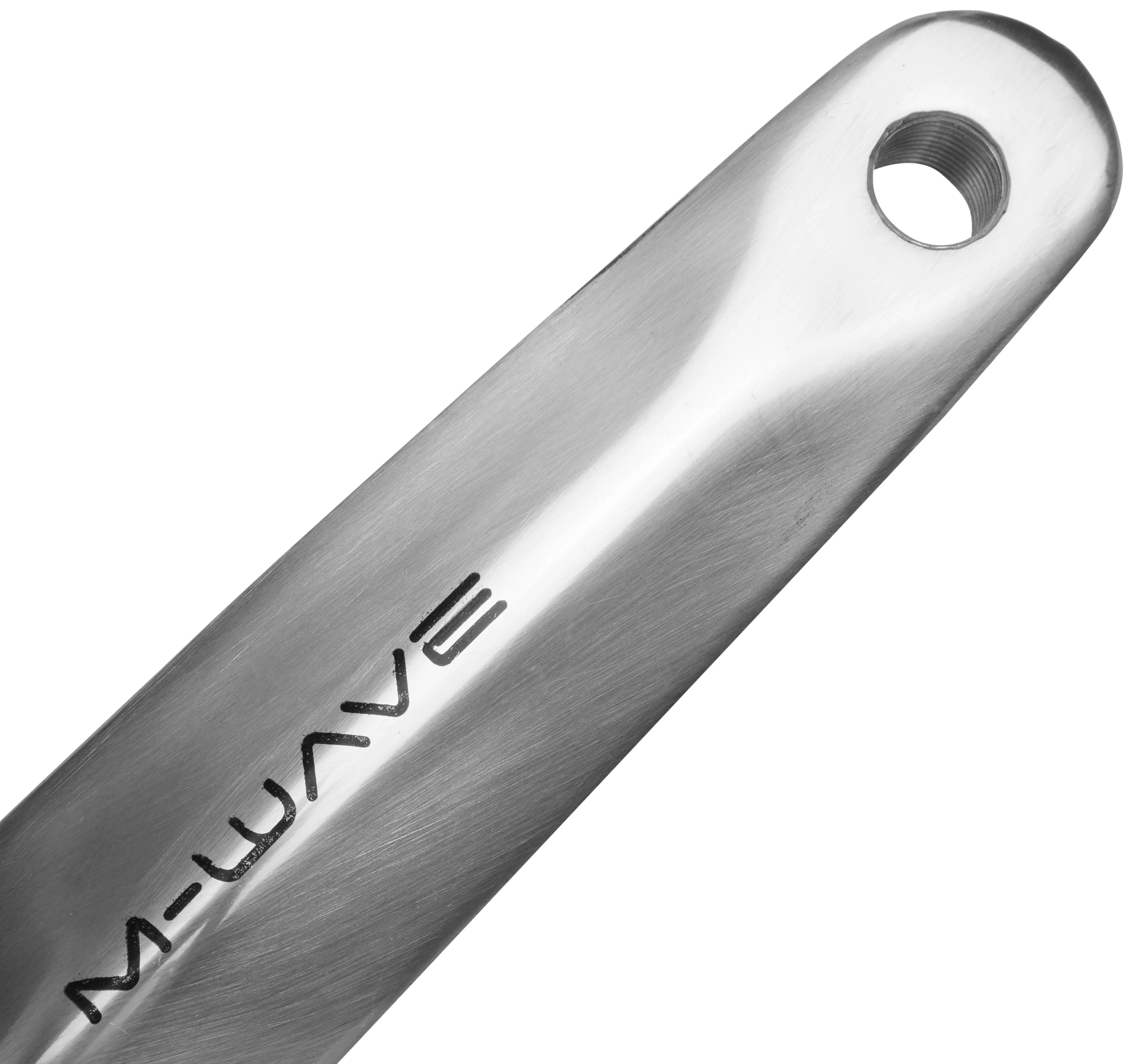 M-Wave Crankset 1fach 38 Zähne Alu/Stahl silber - Image 3