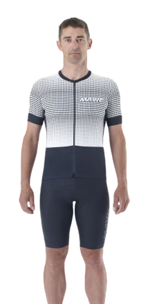 Mavic Aksium Graphic Jersey M Stripes / Deep Blue - Image 3