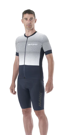 Mavic Aksium Graphic Jersey M Stripes / Deep Blue - Image 4