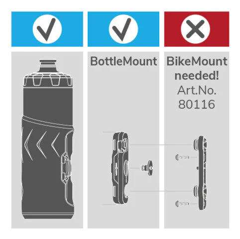 MonkeyLink Twist Bottle 590ml ohne Rahmenhalterung - Image 4