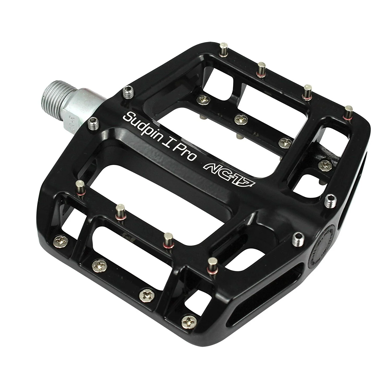 NC-17 Plattformpedal Sudpin I Pro, Alu, Kugellager schwarz