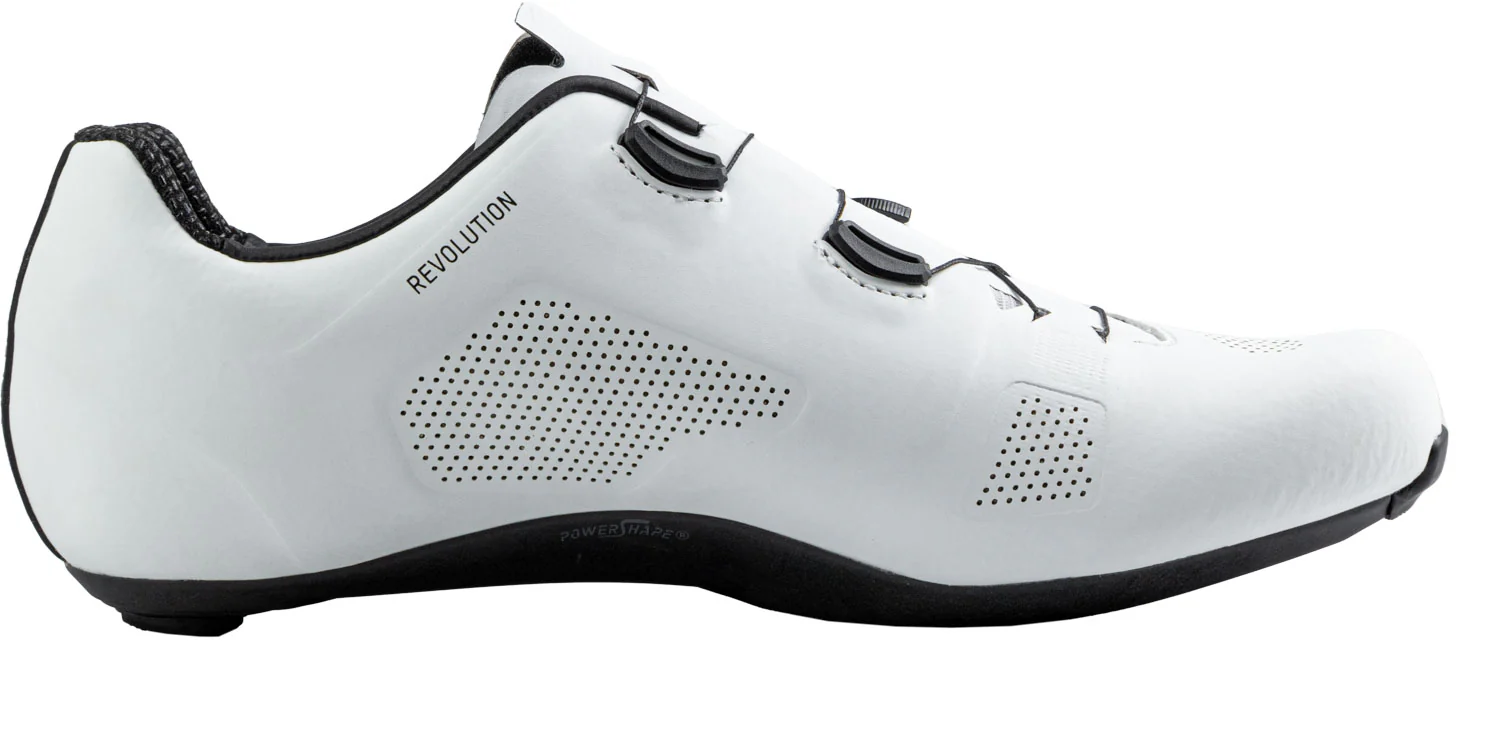 Northwave Revolution Rennrad-Schuhe White/Black - Image 3