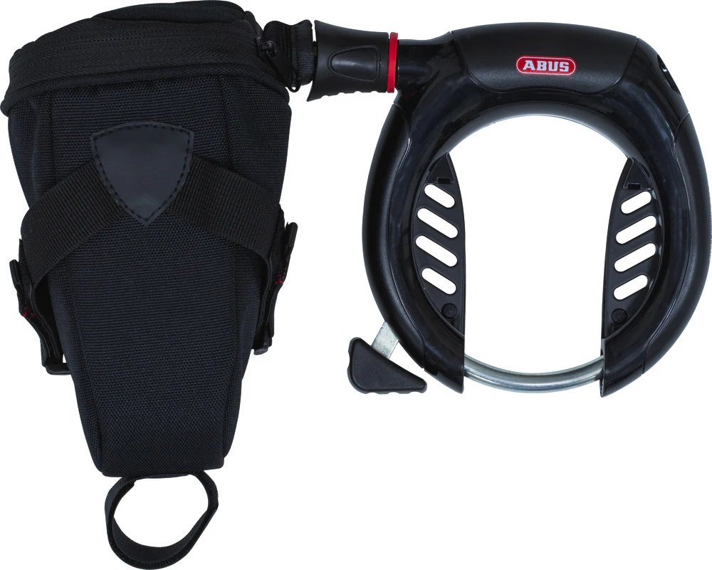 Abus PRO SHIELD™ Plus 5950 NR schwarz + Rah­men­schlosskette 6KS/85 + Tasche ST5950