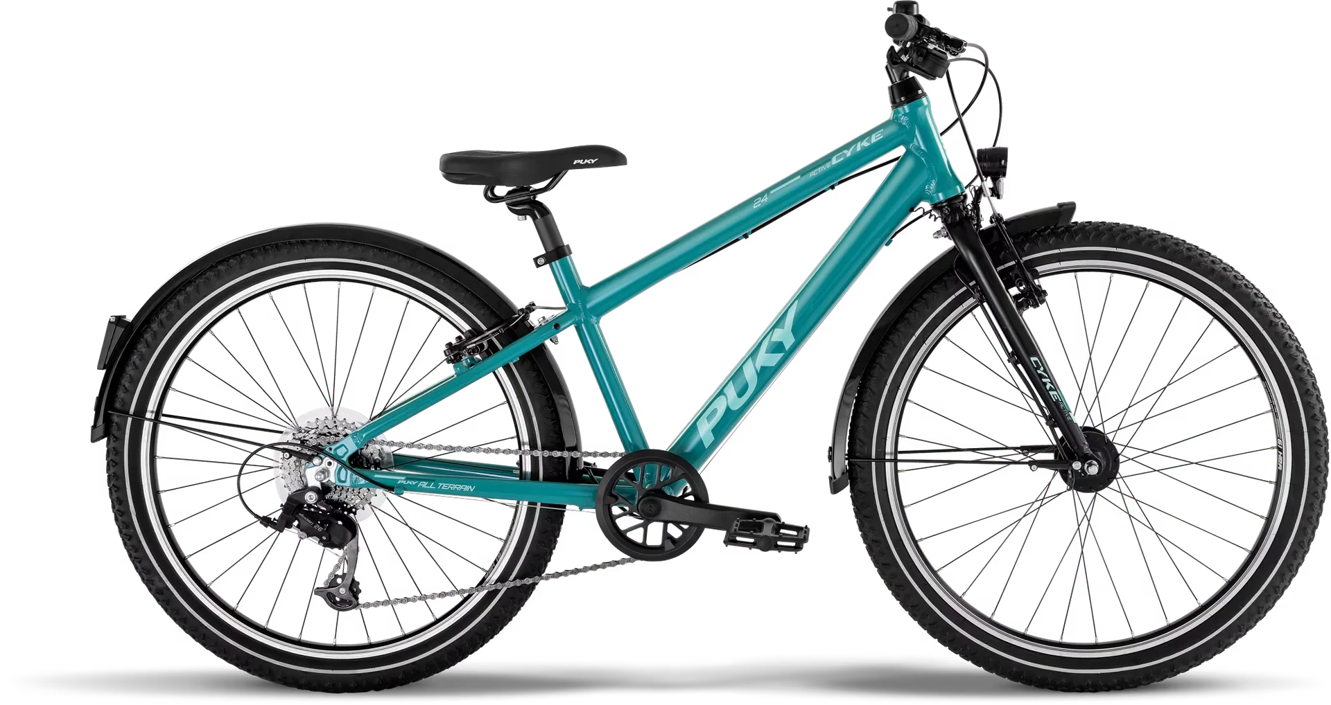 PUKY CYKE 24-8 ACTIVE turquoise/black (2026)