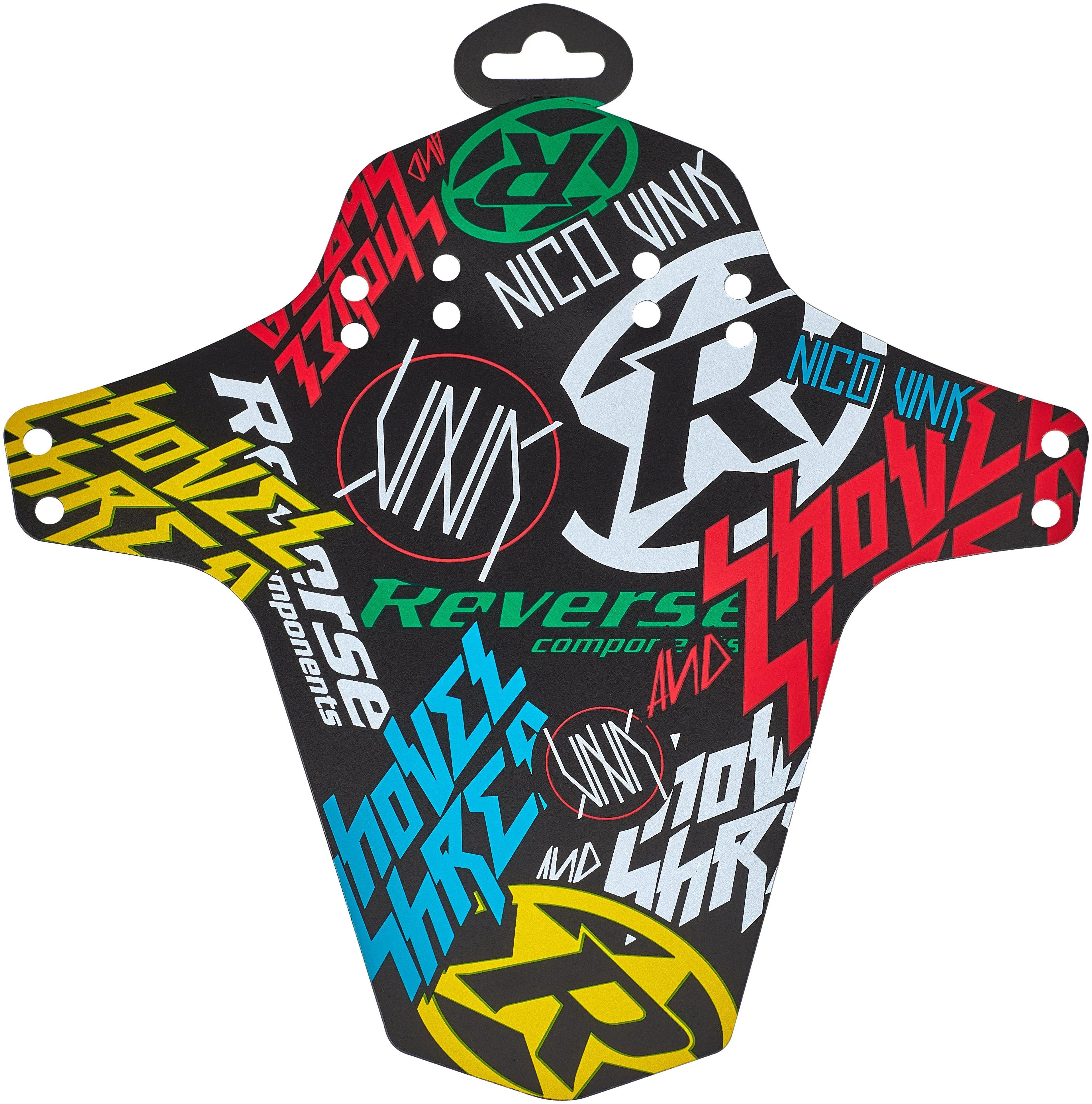 Reverse Nico Vink Shovel & Shred Sattel schwarz/orange - Image 6