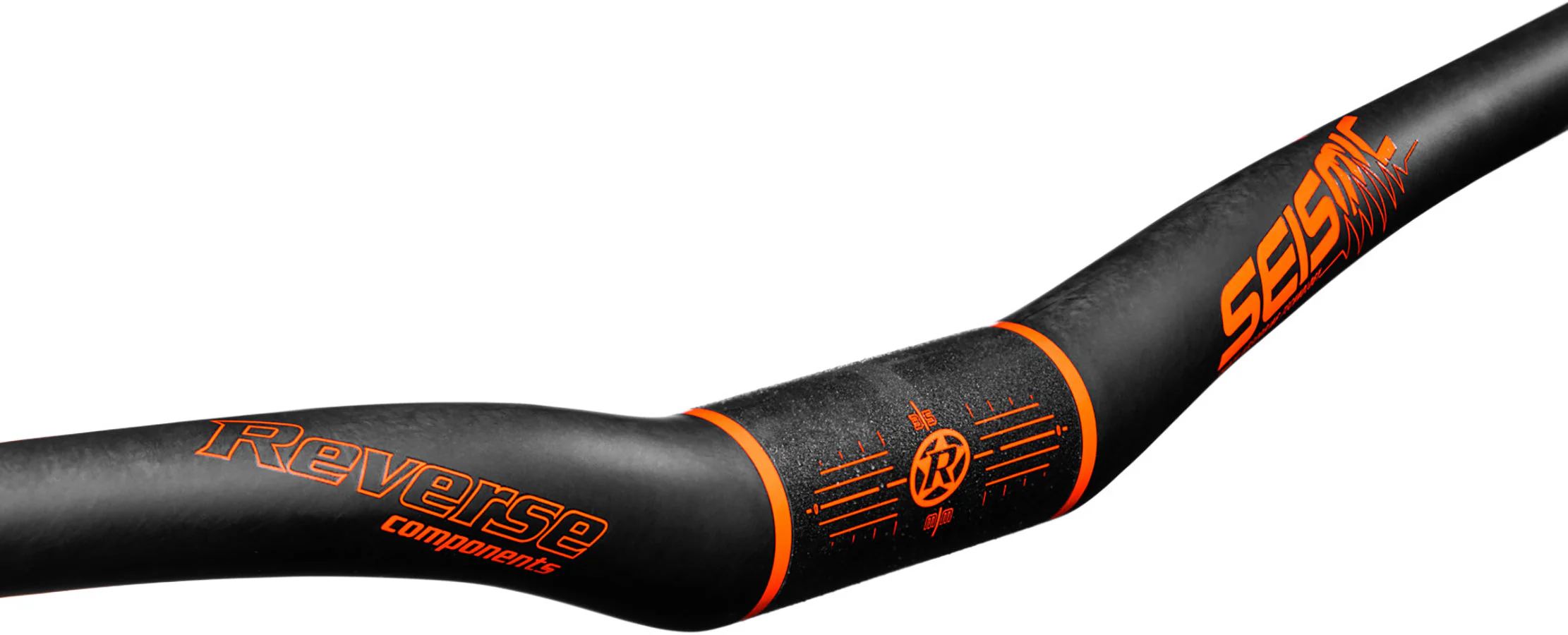 Reverse Seismic 810 Carbon Lenker Ø35mm 25mm schwarz/orange - Image 2