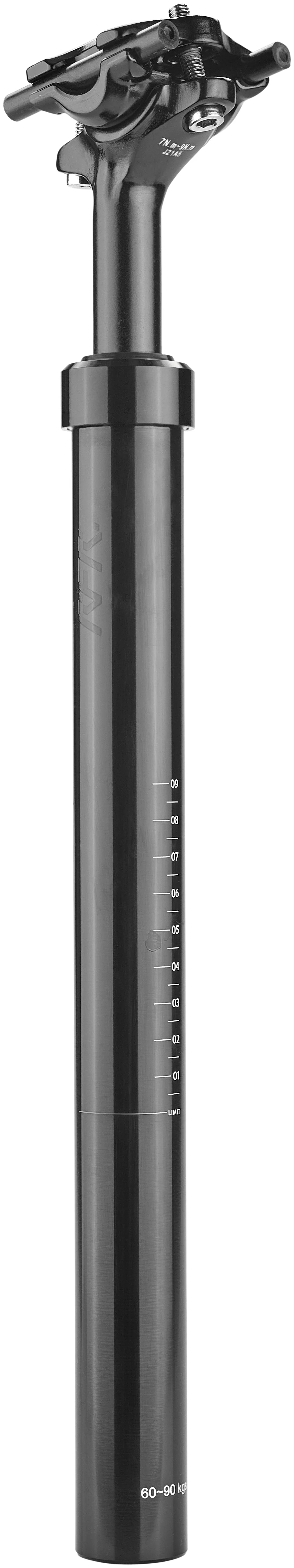 RFR Gefederte Sattelstütze (80 - 120 kg) Ø 31,6mm black - Image 2