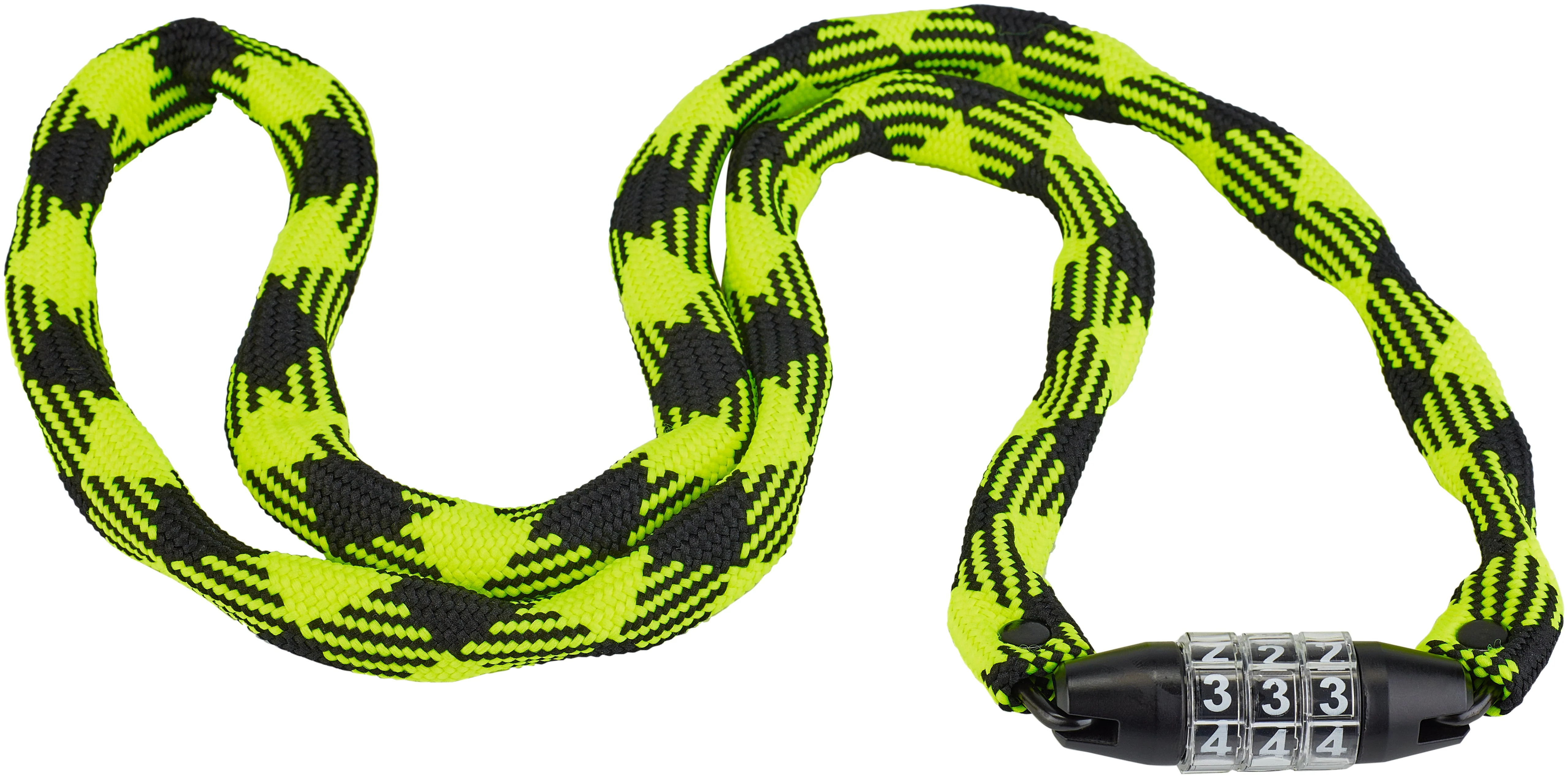 RFR Zahlenkettenschloss Style CMPT neon yellow´n´black - Image 5