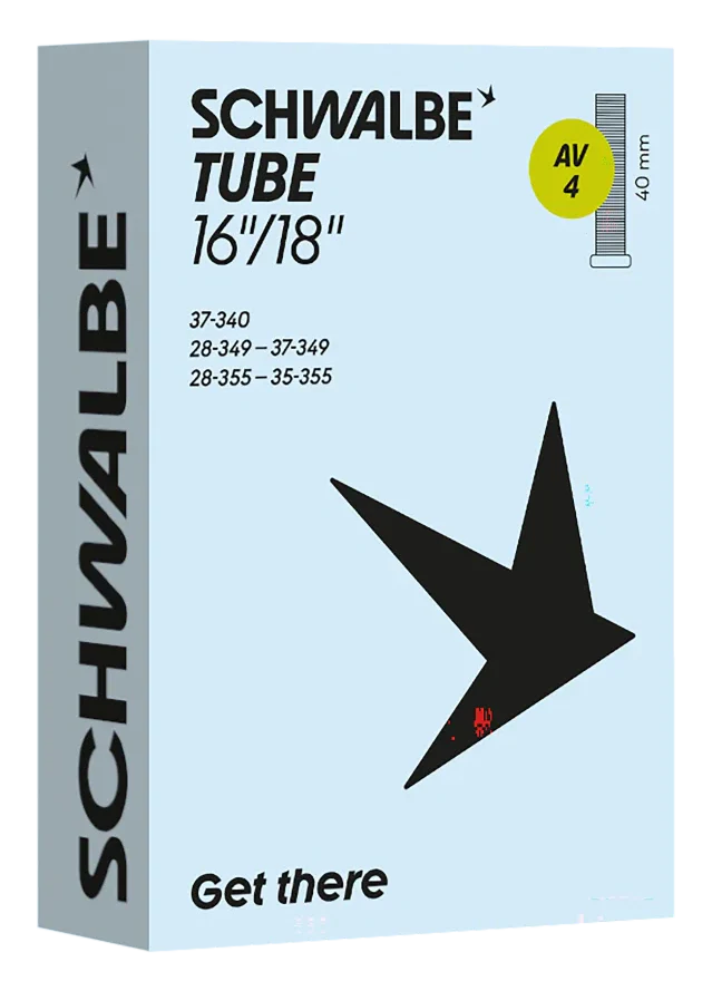 Schwalbe Schlauch Nr. 4 16/18" 28/37-340/355 AV