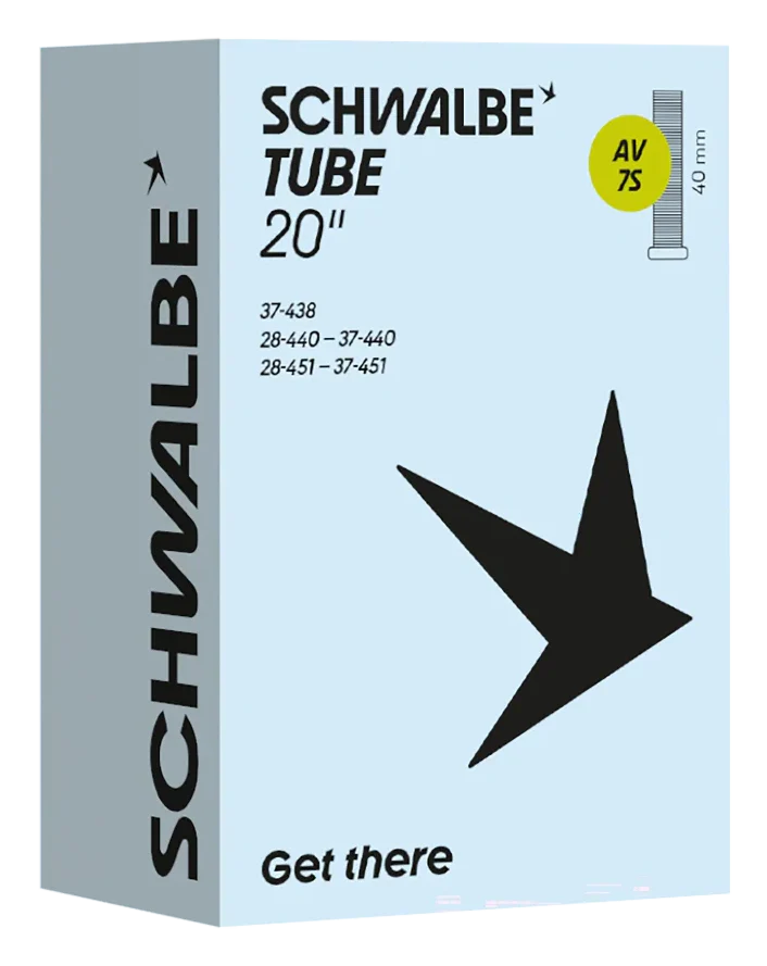 Schwalbe Schlauch Nr. 7S 20" 28/37-438/451 AV