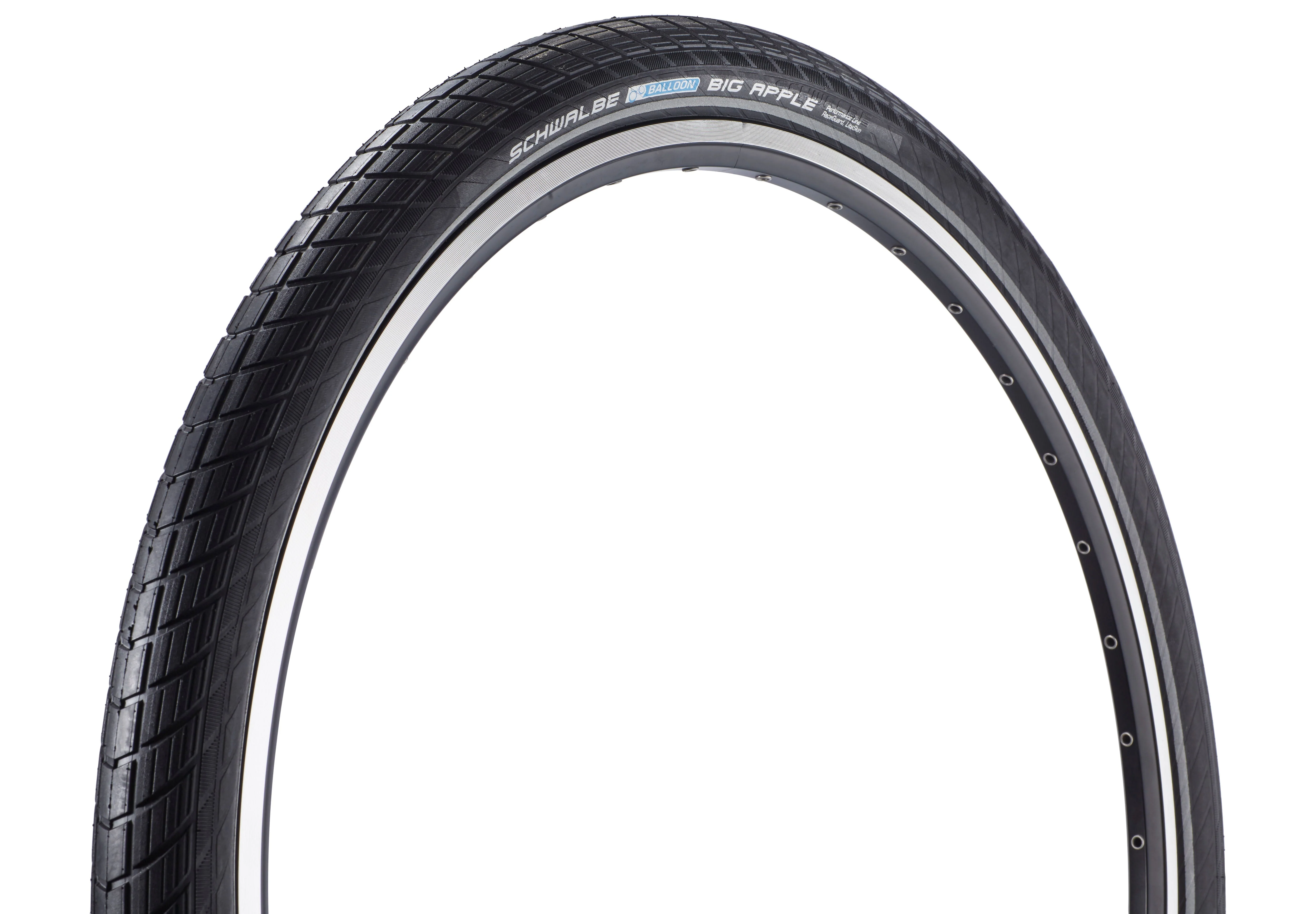 Schwalbe Big Apple Drahtreifen Performance 28" RaceGuard Reflex - Image 3