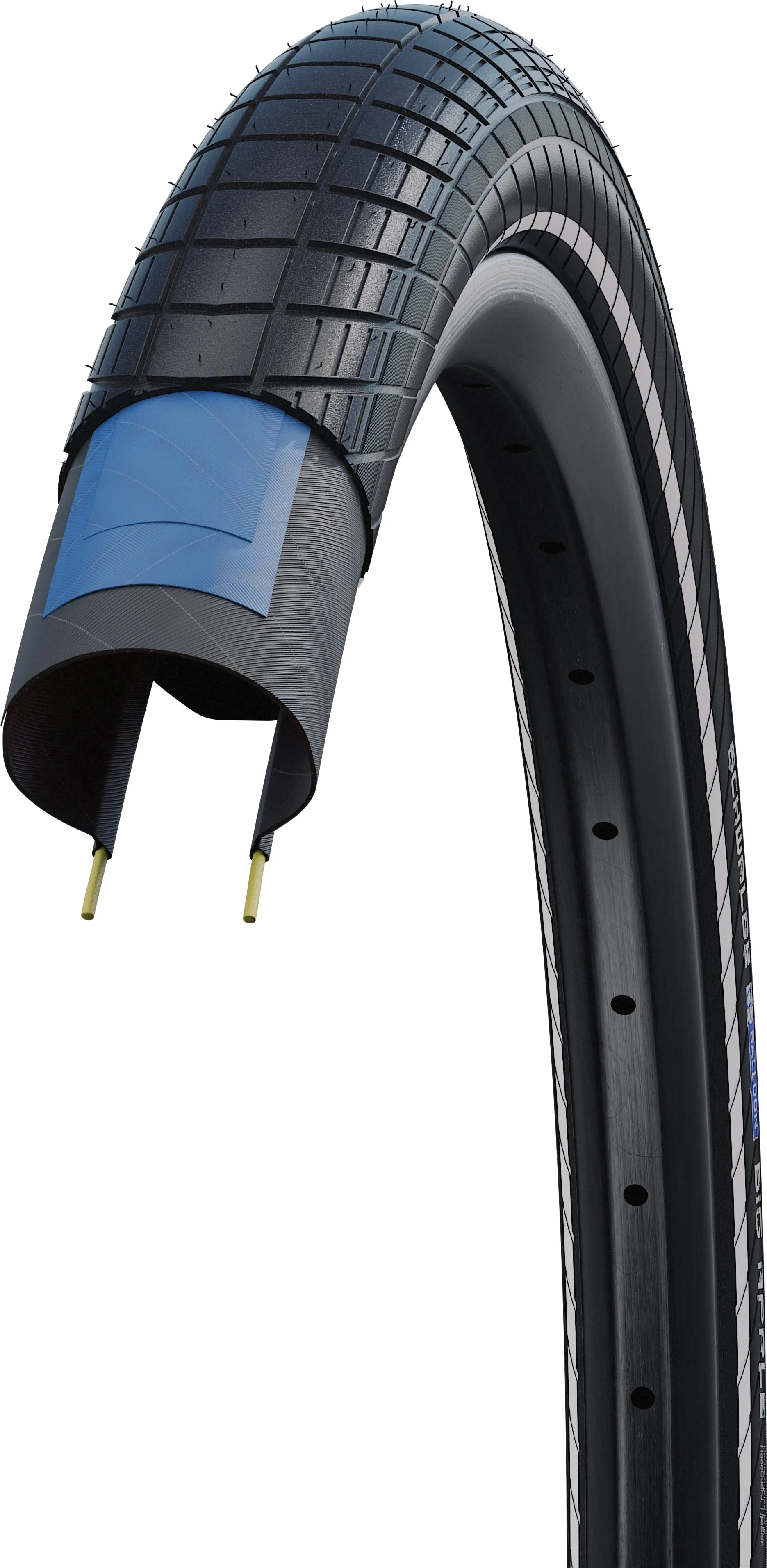 Schwalbe Big Apple Drahtreifen Performance 28" RaceGuard Reflex - Image 5