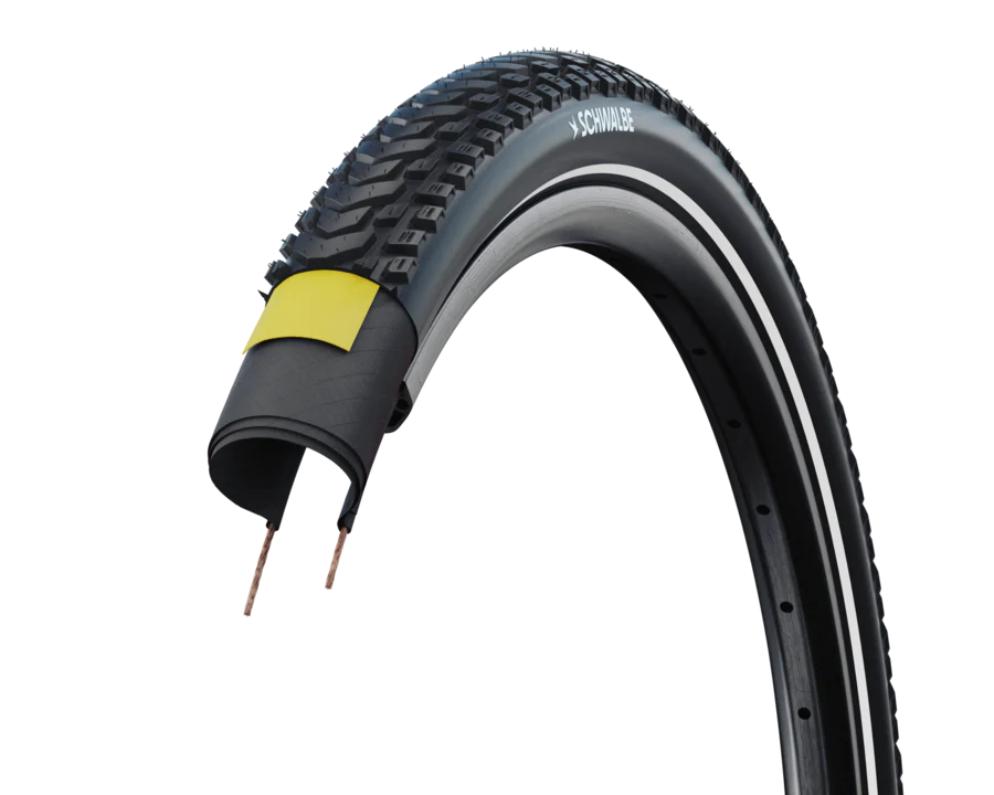Schwalbe MARATHON MONDIAL PRO Evolution V-Guard ADDIX 28" schwarz-reflex