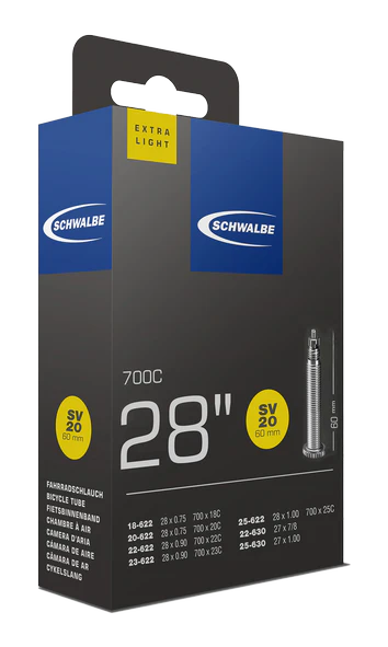 Schwalbe Nr. 20 Schlauch 28" Extralight Road/Triathlon