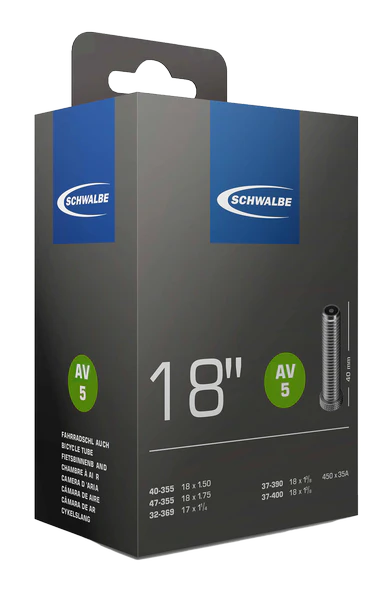 Schwalbe Nr. 5 Schlauch 18" 32/47-355/400