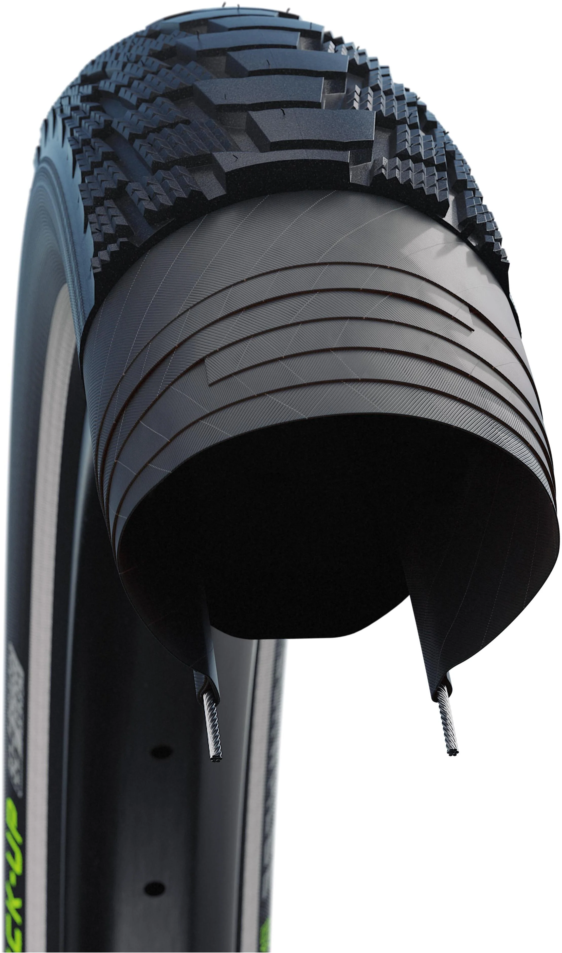 Schwalbe Pick-Up Performance Drahtreifen 26x2.60" Super Defense TwinSkin Reflex Addix schwarz - Image 5