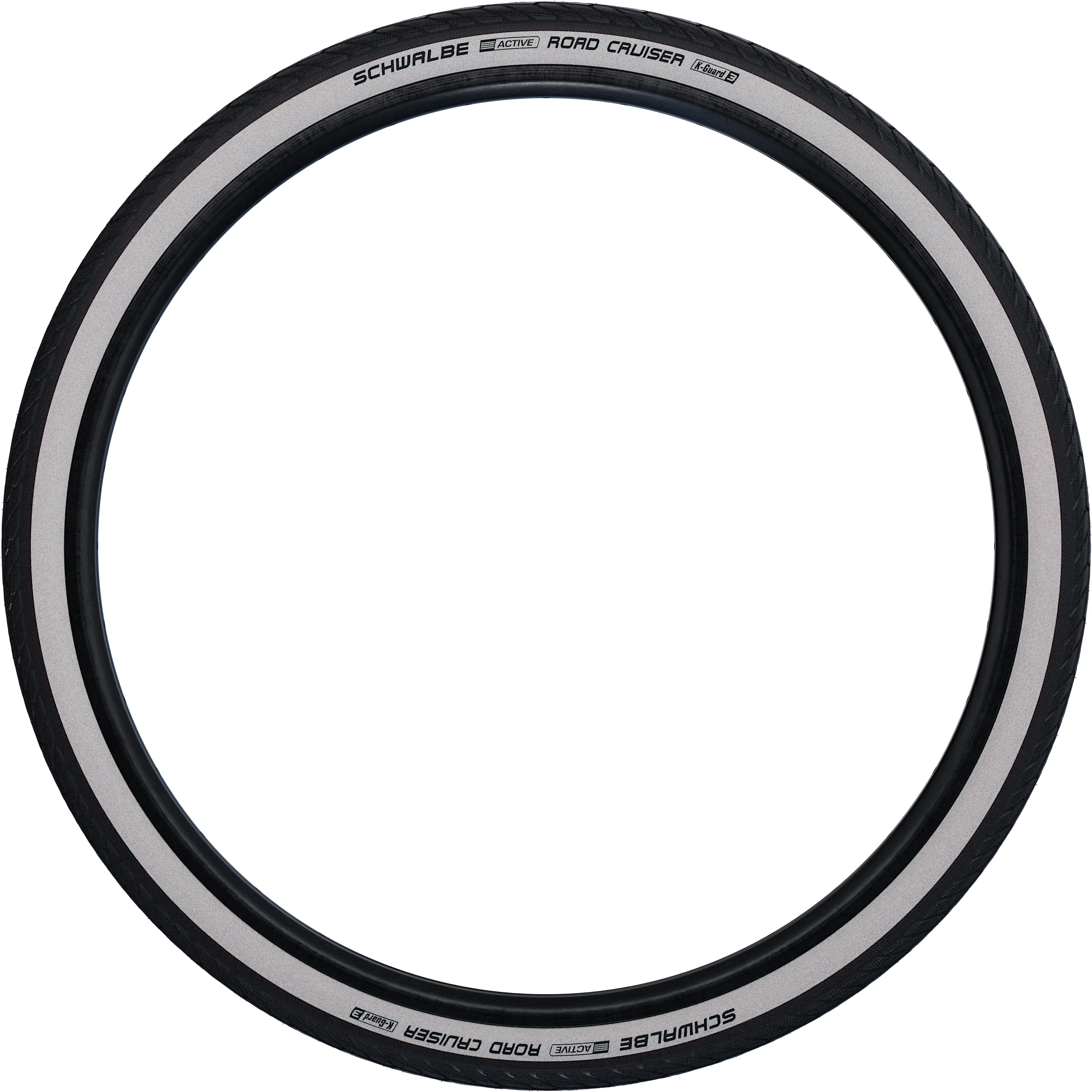 Schwalbe Road Cruiser Drahtreifen 28x1.25" K-Guard Active weiß - Image 3
