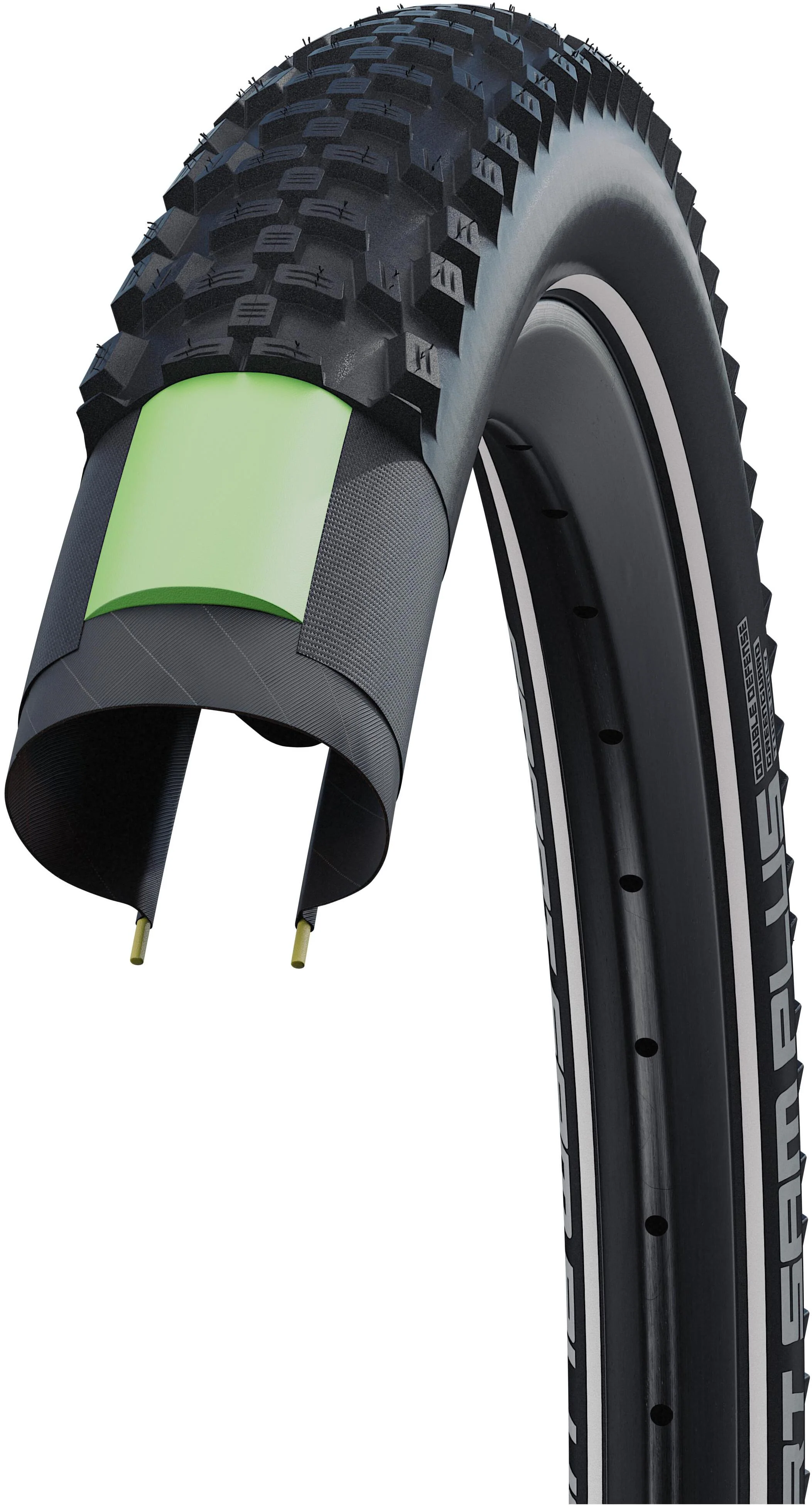 Schwalbe Smart Sam Plus Drahtreifen 28x1.75" Performance SnakeSkin GreenGuard DD Addix - Image 4