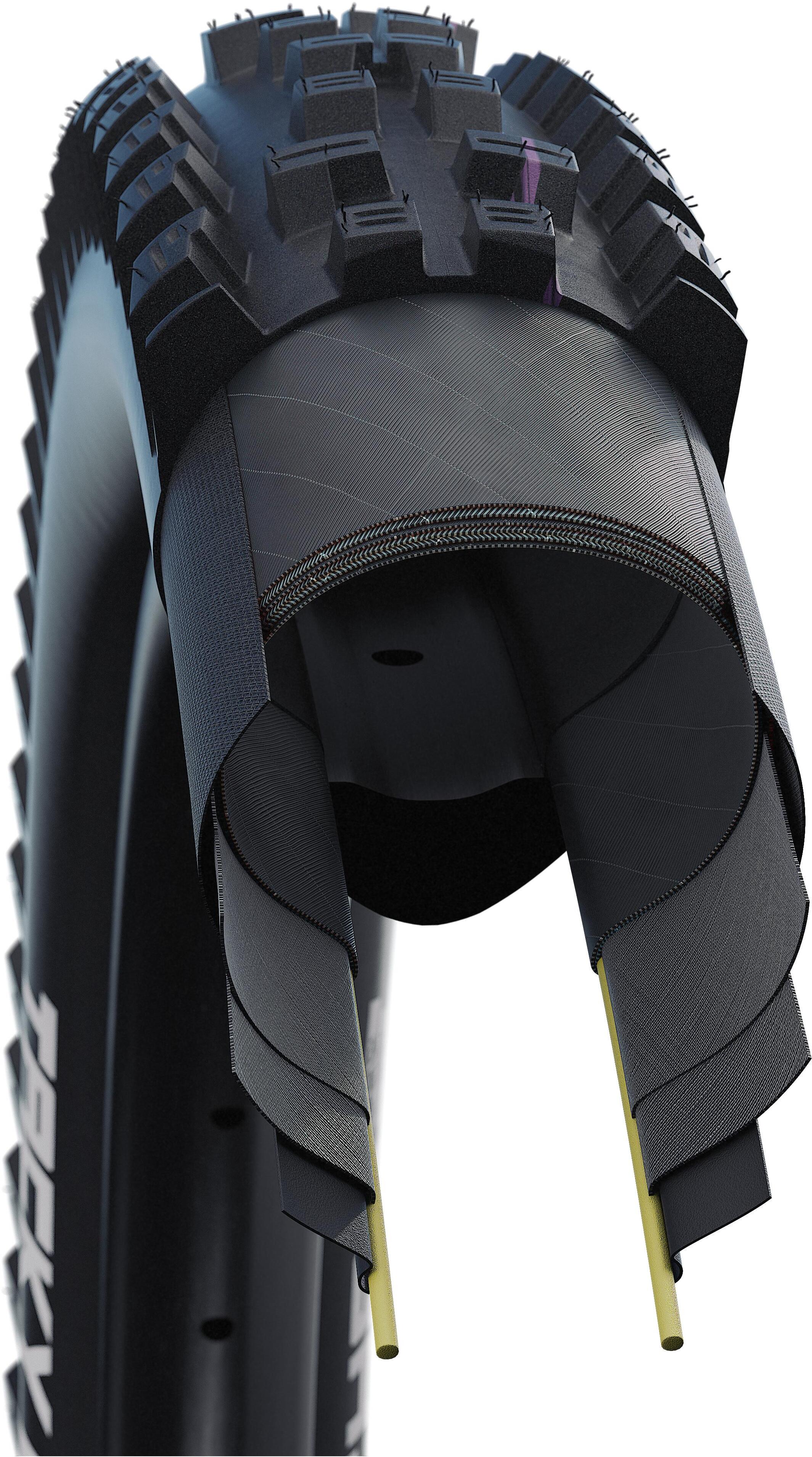 Schwalbe Tacky Chan Evolution Faltreifen 29x2.40" Super Trail TLE SnakeSkin Addix Soft schwarz - Image 4