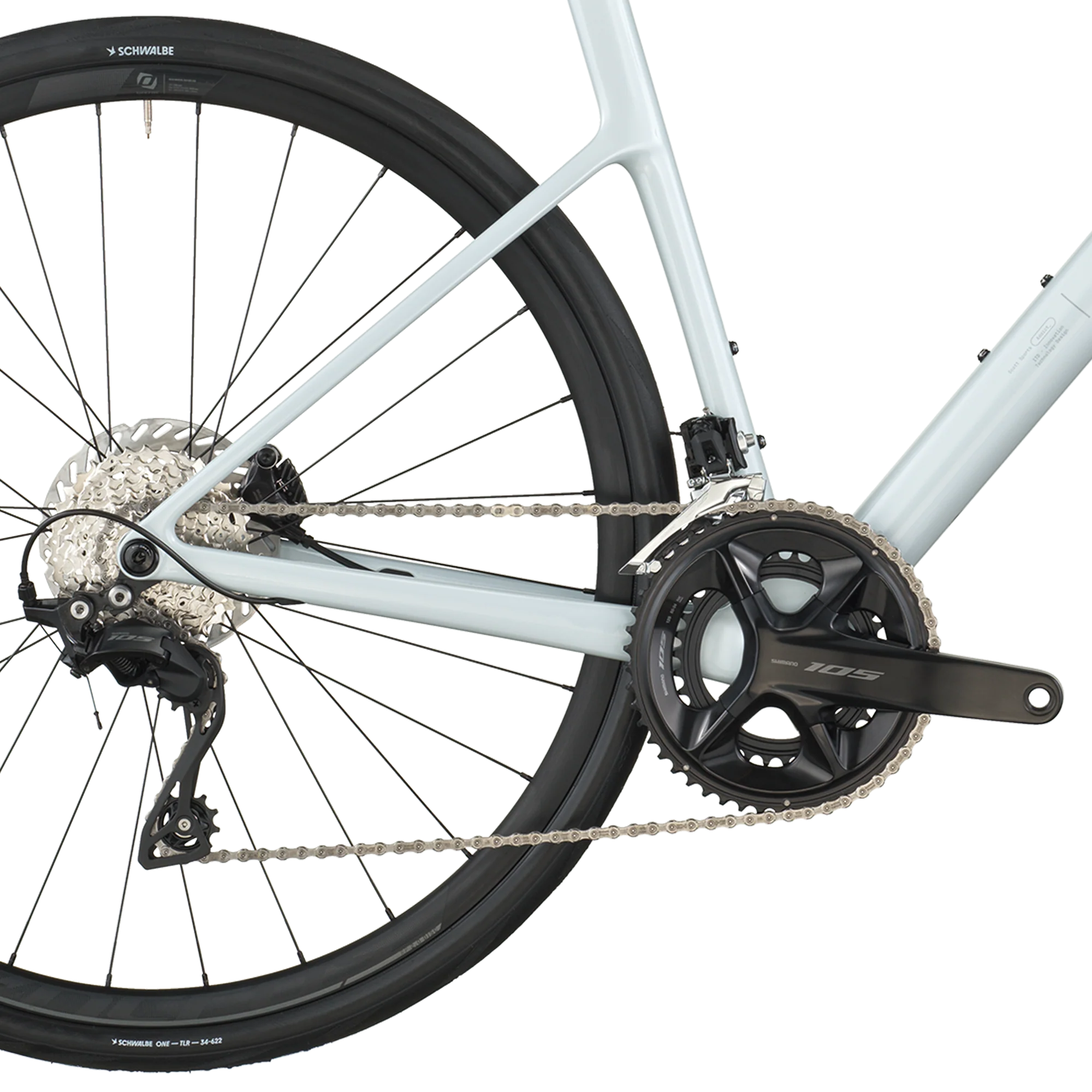 Scott Addict 50 cumulus white (2026) - Image 4