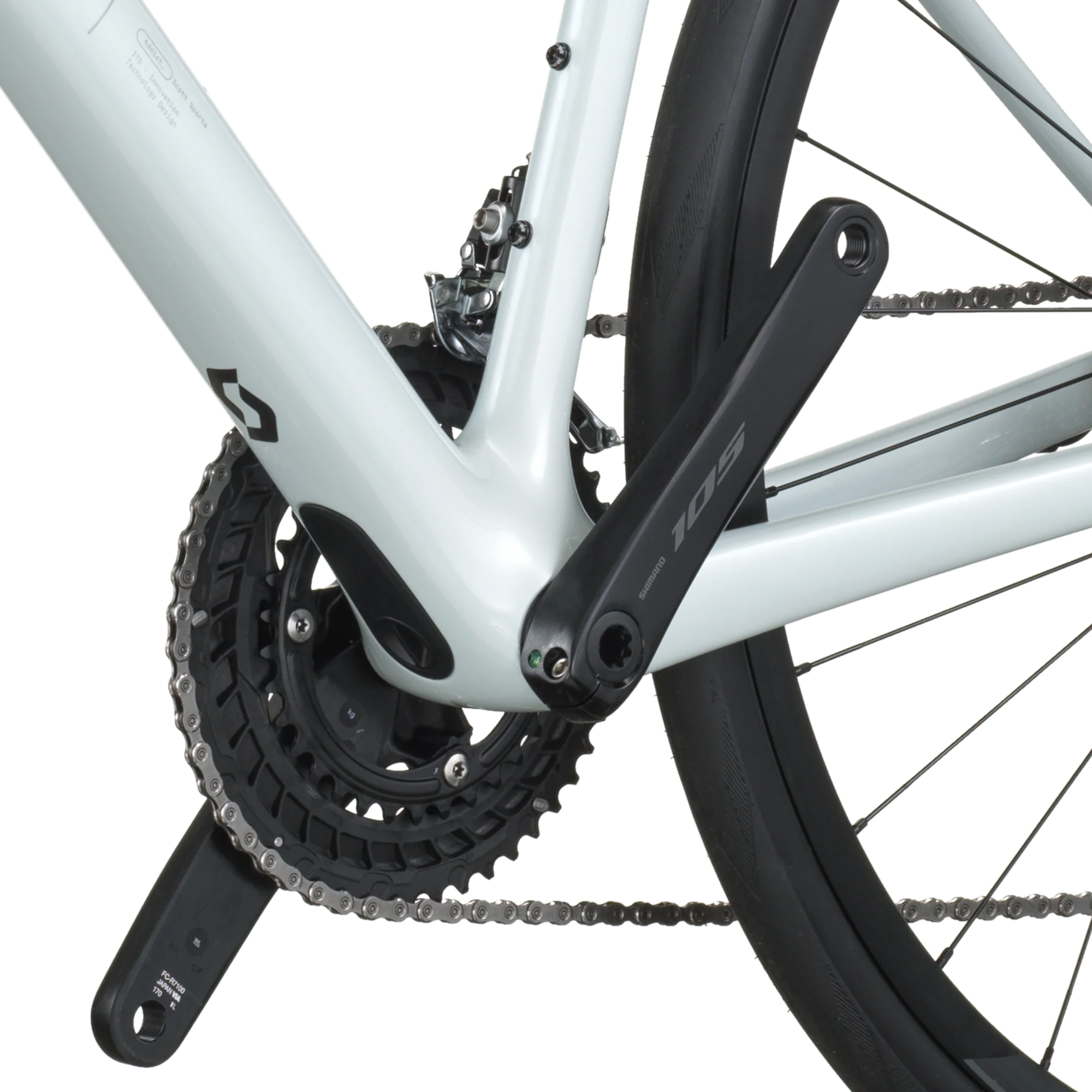 Scott Addict 50 cumulus white (2026) - Image 7
