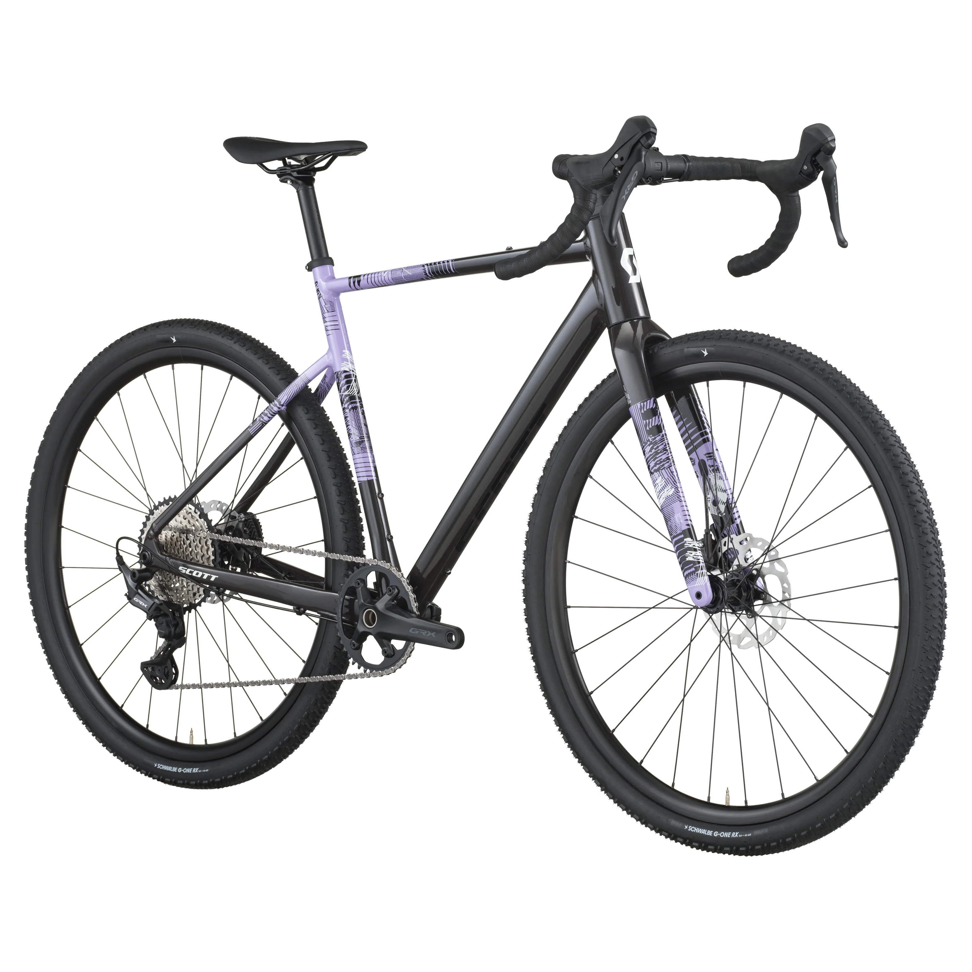 Scott Speedster Gravel 10 carbon black/tulip purple (2026) - Image 3