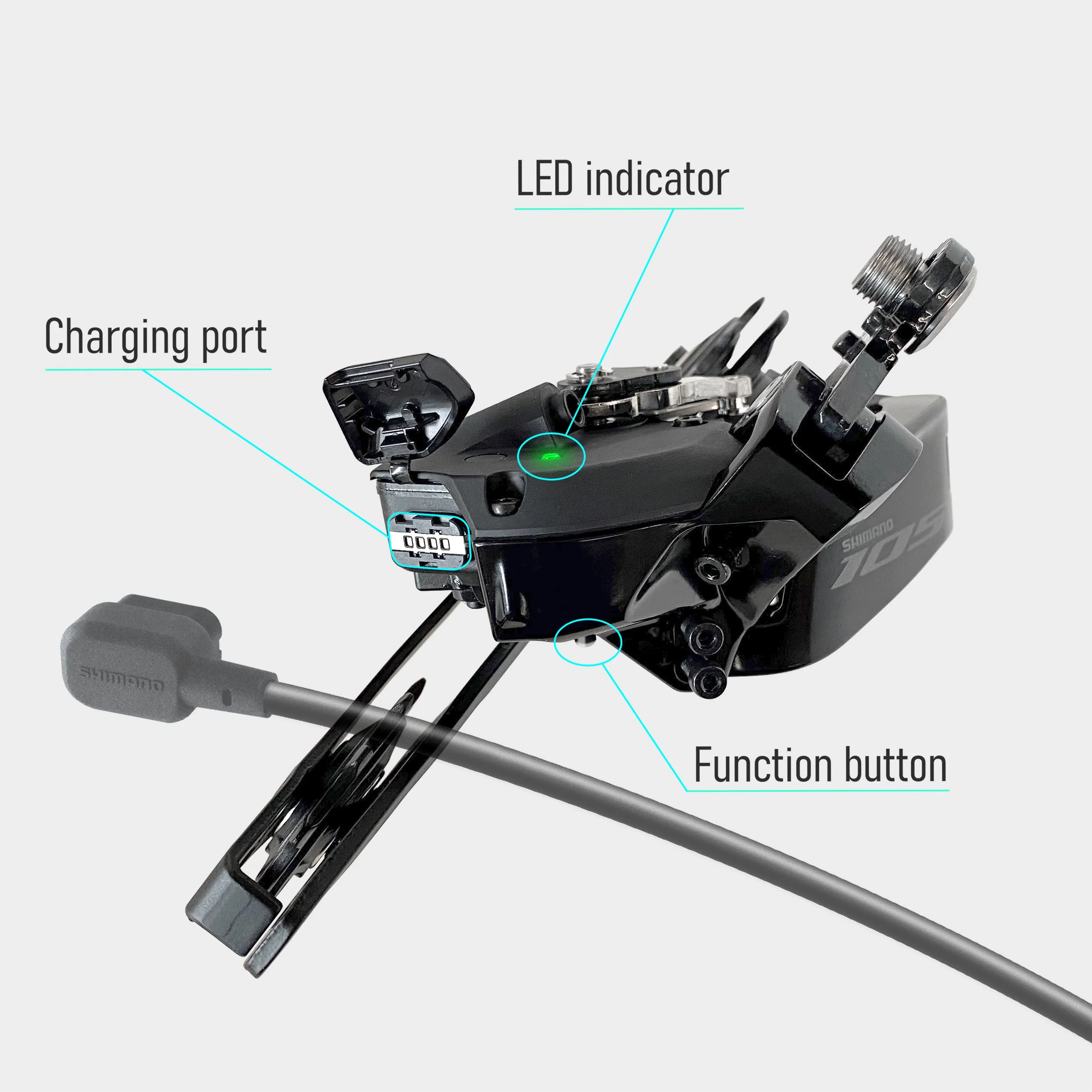 Shimano 105 RD-R7150 Schaltwerk 12-fach DM - Image 4