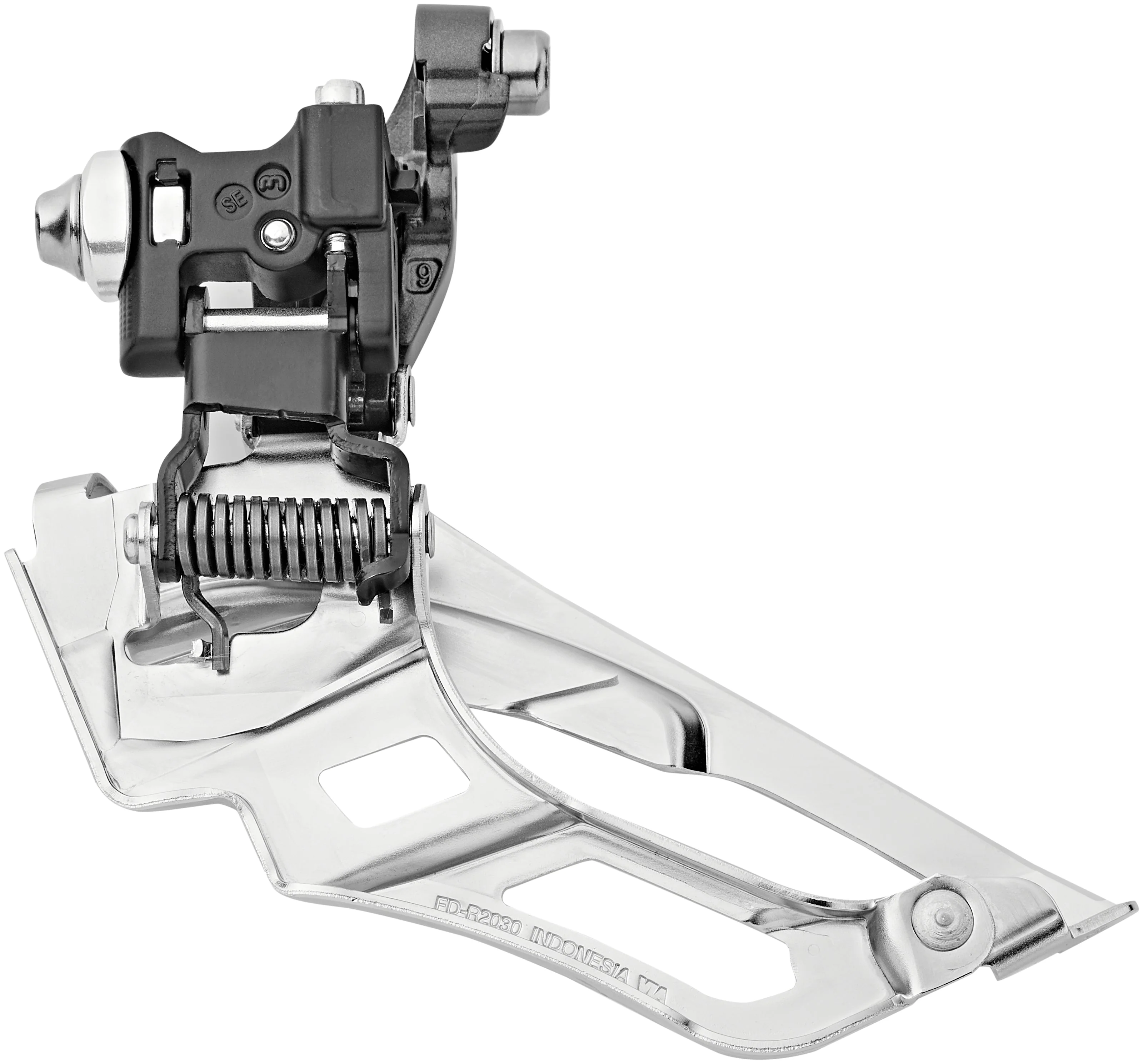 Shimano Claris FD-R2030 Umwerfer 3x8-fach Down Swing Anlöt silber/grau - Image 2