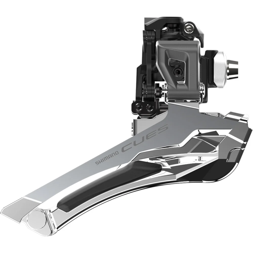 Shimano CUES FD-U6030-F 2x9/10-f DOWN-SWING DOWN-P Anlöt Ketstrebwi 62-66Kettl.47mm46-50