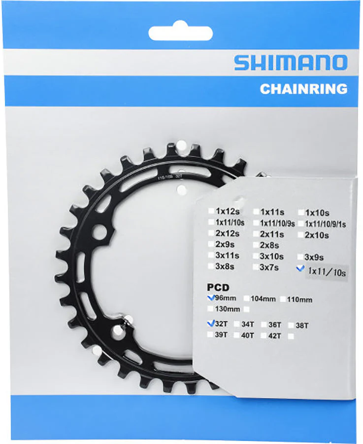 Shimano Deore FC-M5100-1 Kettenblatt 10/11-fach schwarz - Image 2