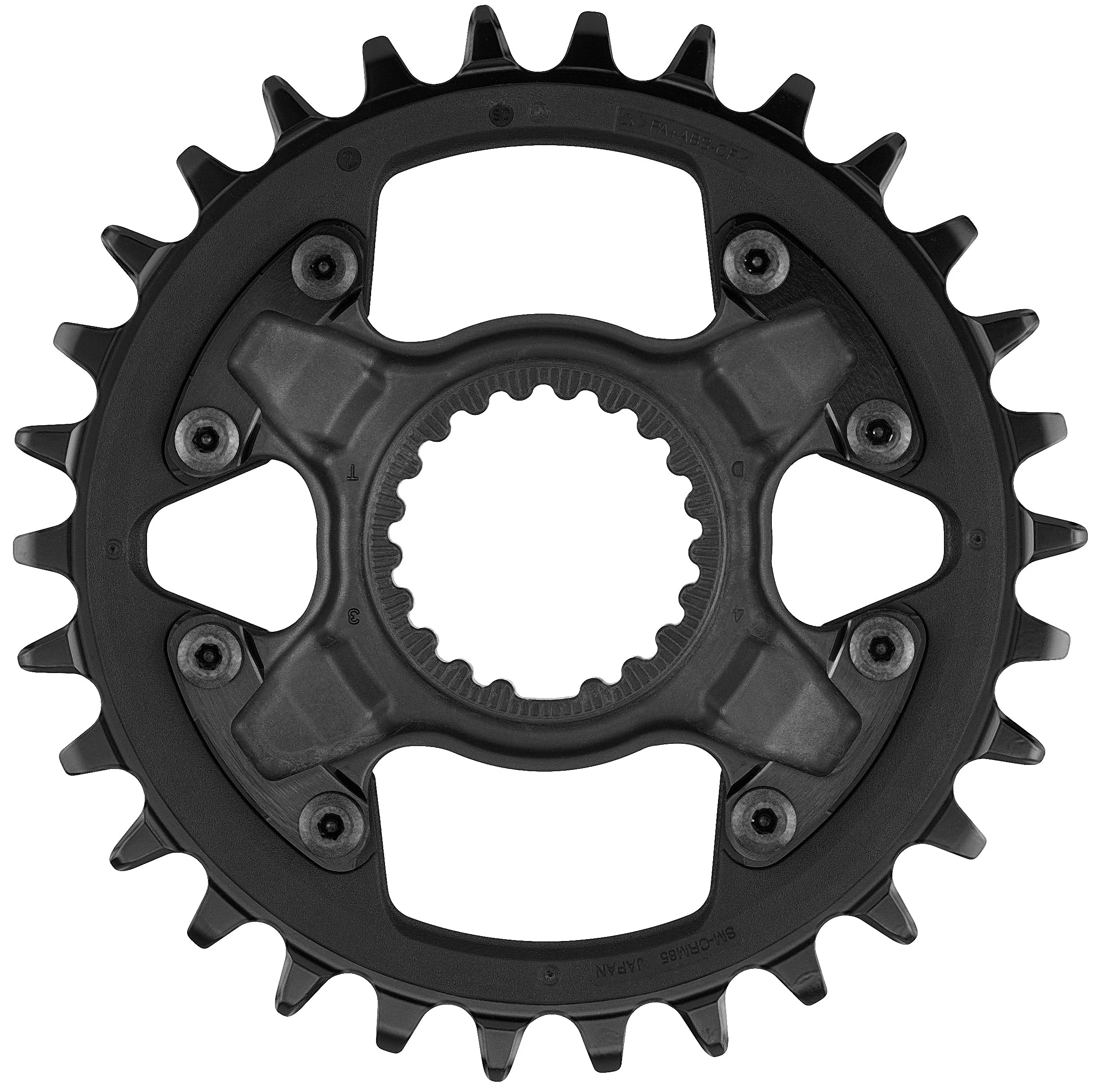 Shimano Deore XT SM-CRM85 Kettenblatt DM 1x12-fach für FC-M8100 | FC-M8120 | FC-M8130 schwarz - Image 2