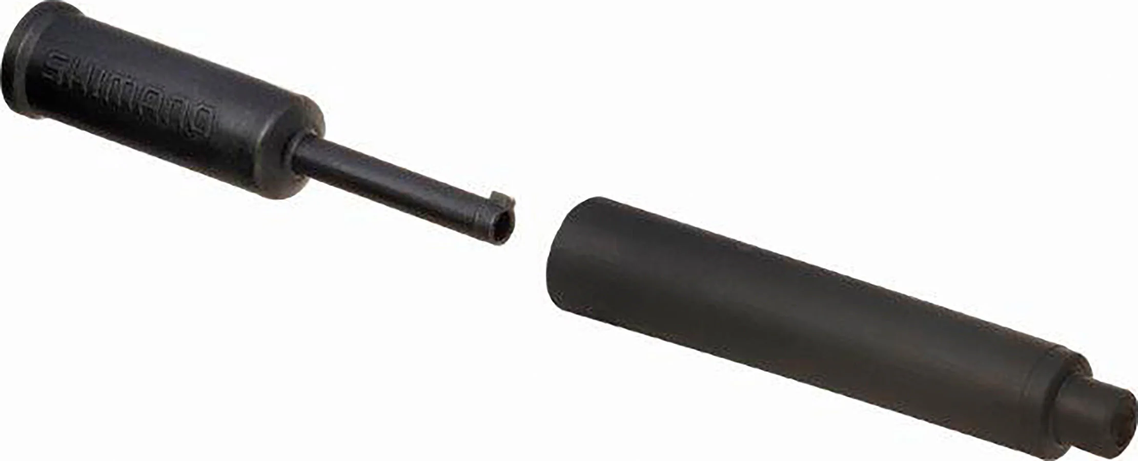 Shimano Endkappen für Schaltzugaußenhüllen mit Spitze und Gummimanschette 4 Stück - Image 2