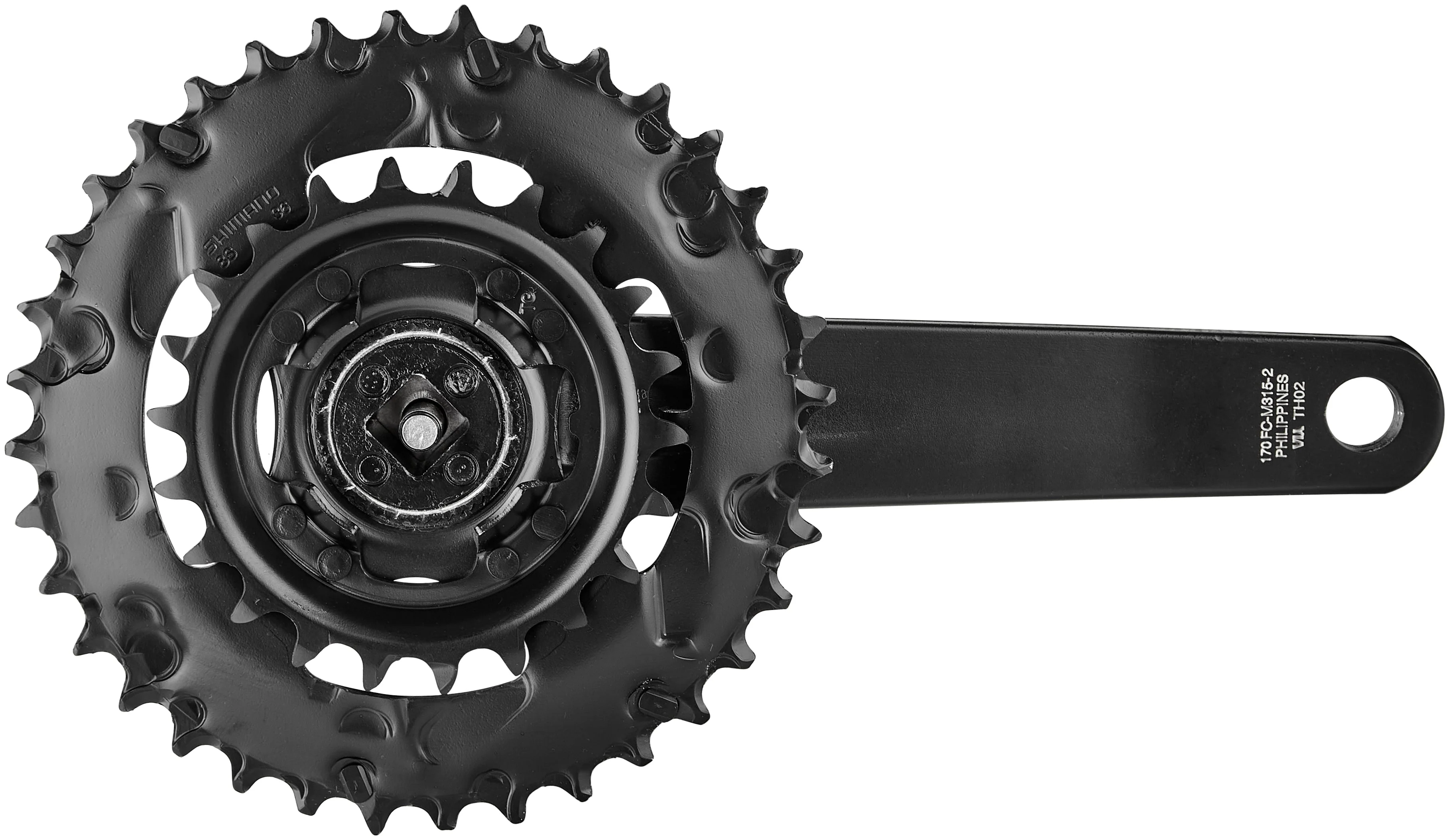 Shimano FC-M315 Kurbelgarnitur 2x7/8-fach 36-22Z - Image 2