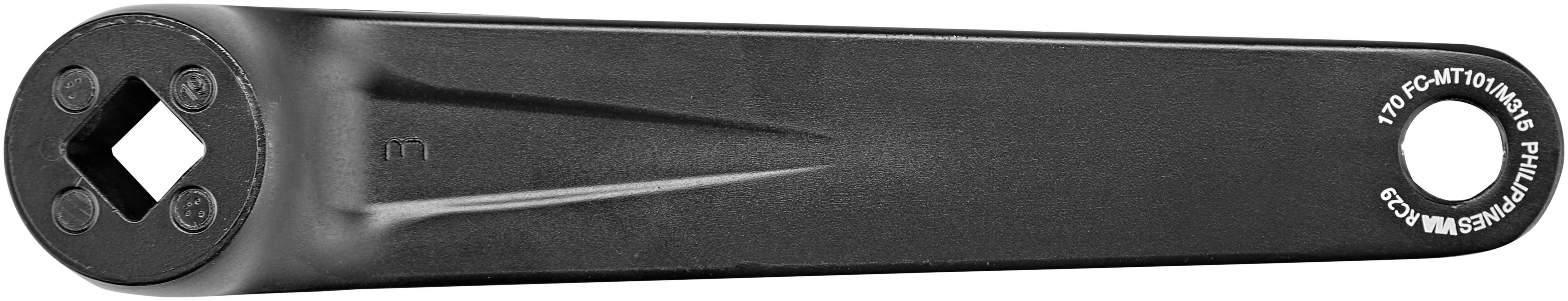 Shimano FC-MT101 Kurbelsatz 2x9-fach 36-22Z schwarz - Image 2