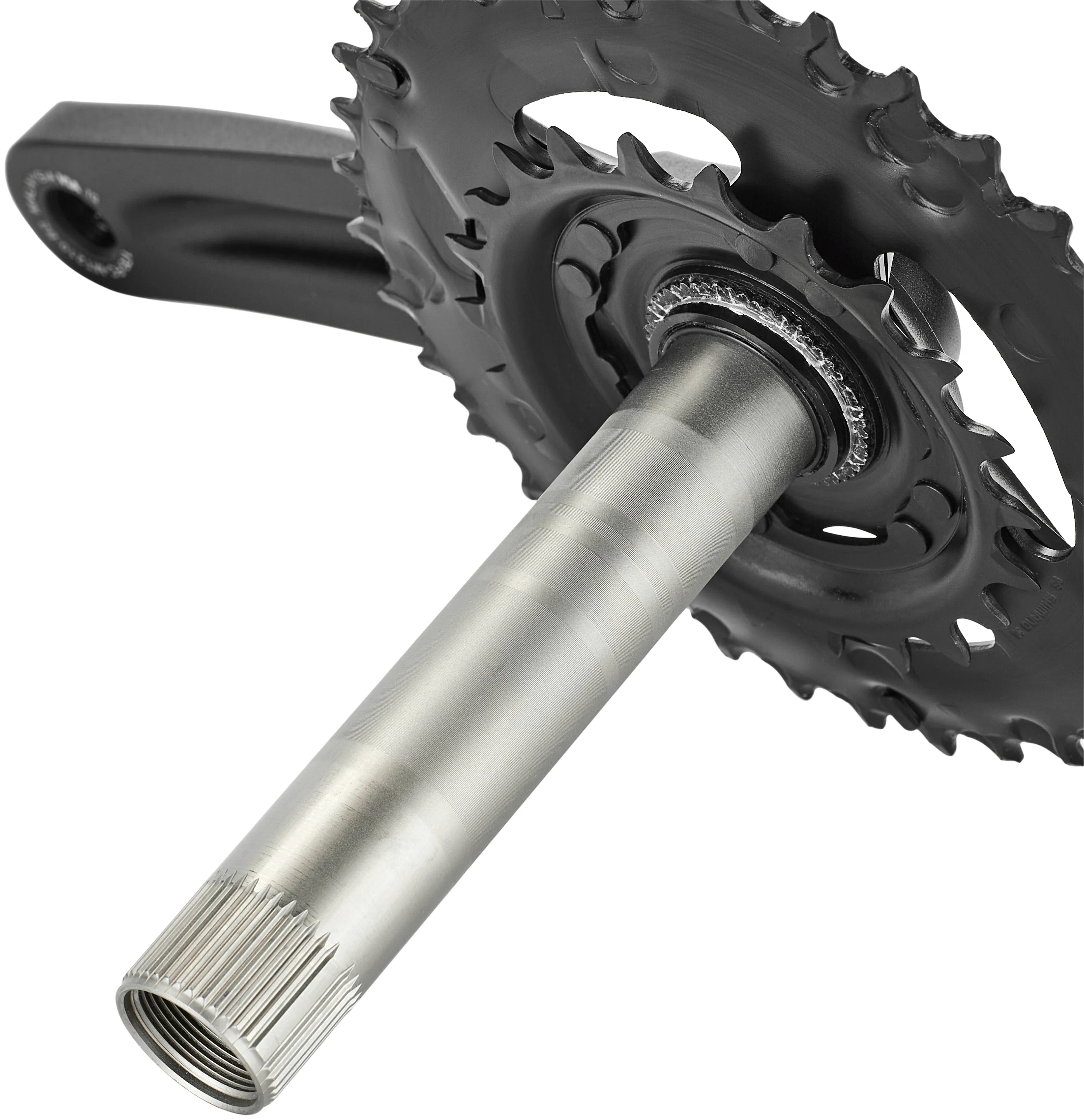 Shimano FC-MT210-B Kurbelgarnitur 36/22 Zähne 2x9-fach - Image 6