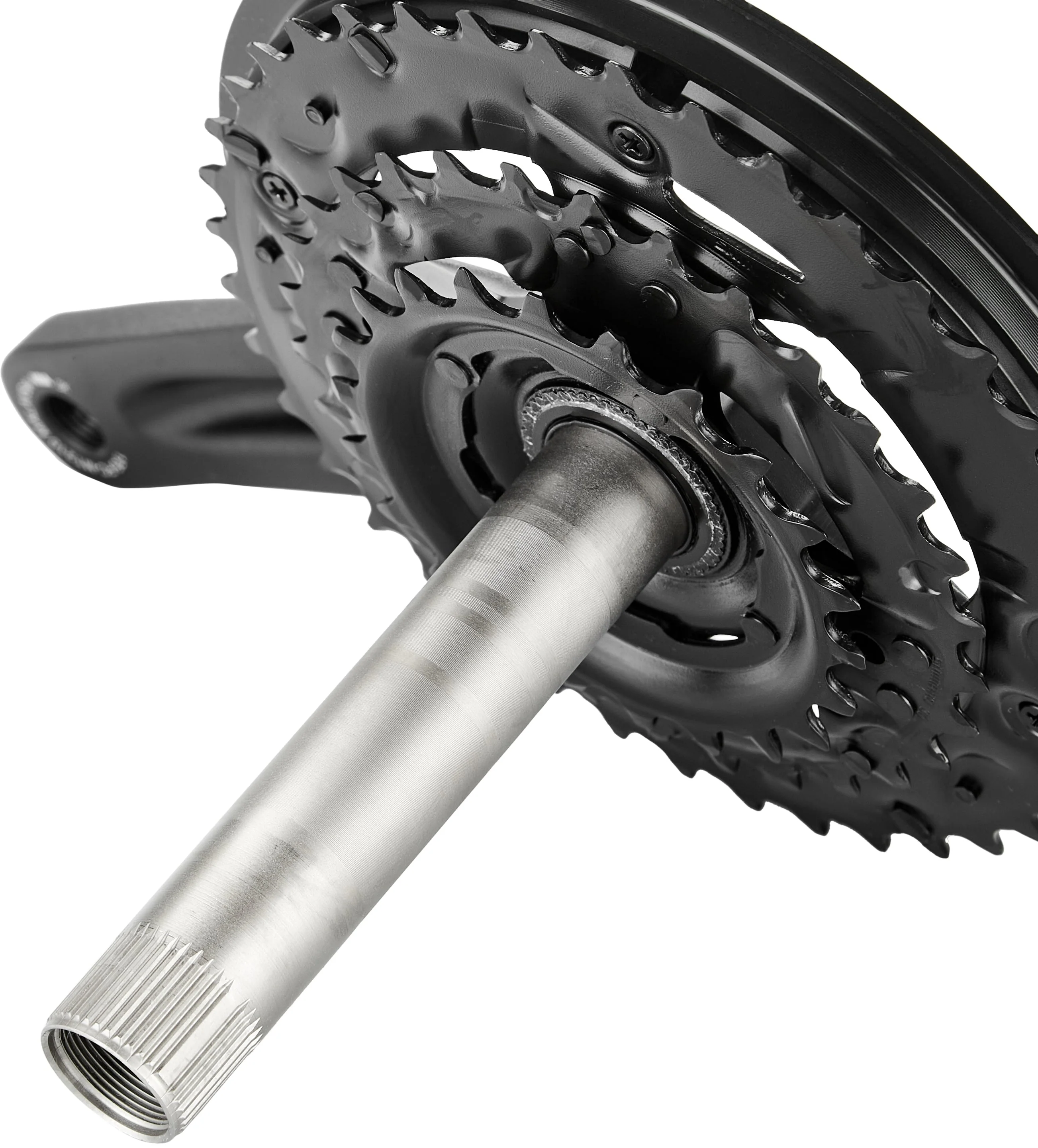Shimano FC-MT210 Kurbelgarnitur 40/30/22 Zähne 3x9-fach - Image 6