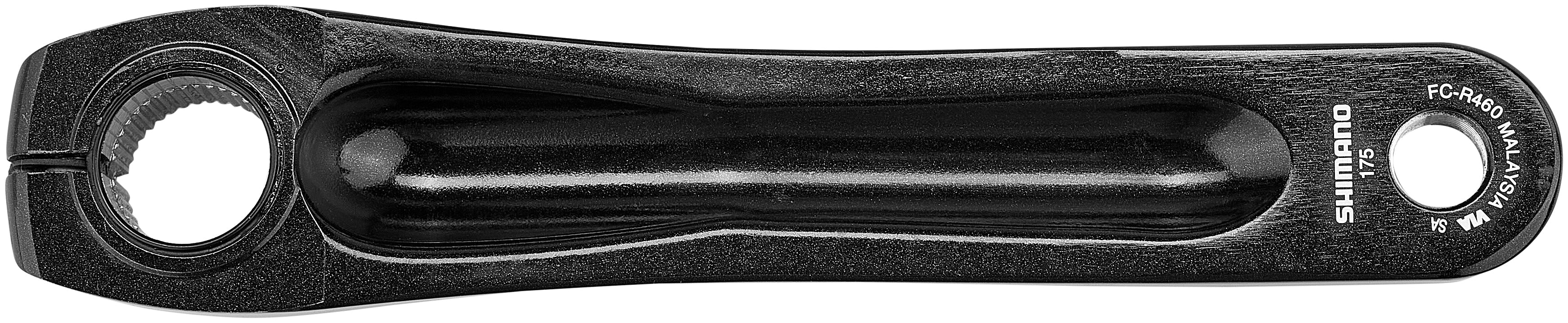 Shimano FC-R460 Kurbelgarnitur Road 2x10-fach 48-34 Zähne schwarz - Image 3
