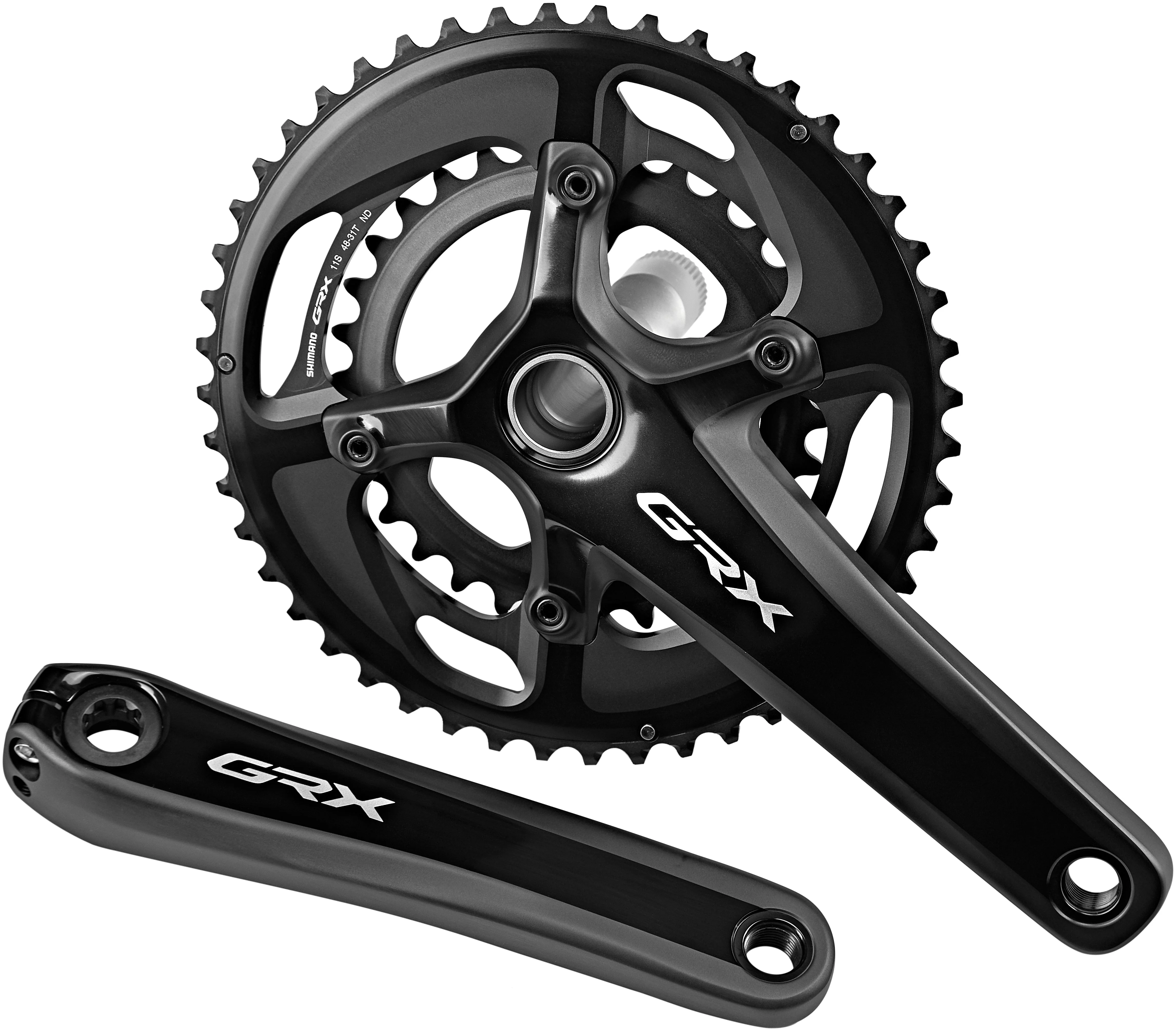 Shimano GRX FC-RX810 Kurbelsatz 2x11 48-31Z schwarz - Image 4
