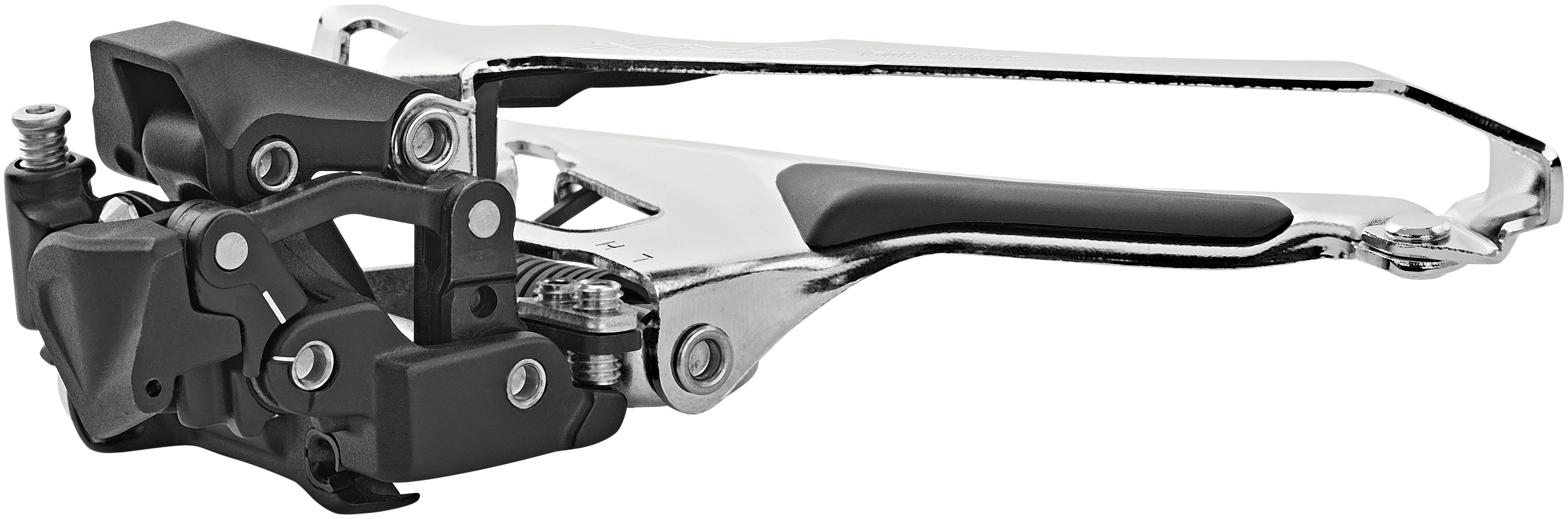 Shimano GRX FD-RX400 Umwerfer 2x10 Anlöt schwarz/silber - Image 3
