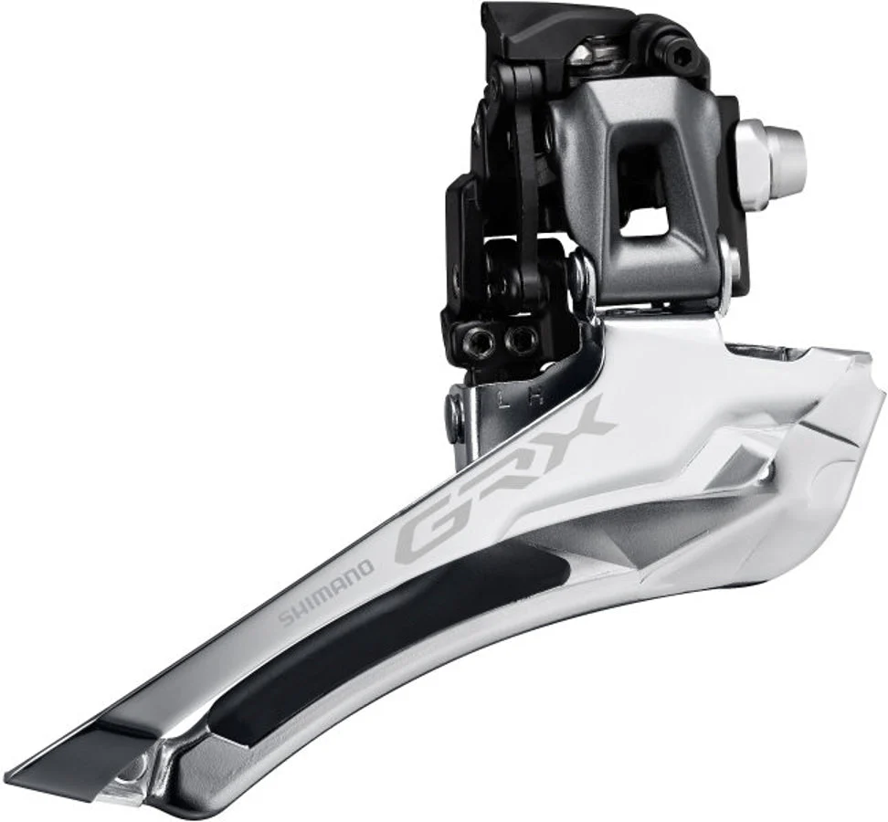 Shimano GRX FD-RX810 Umwerfer 2x11 Anlöt schwarz/silber - Image 5